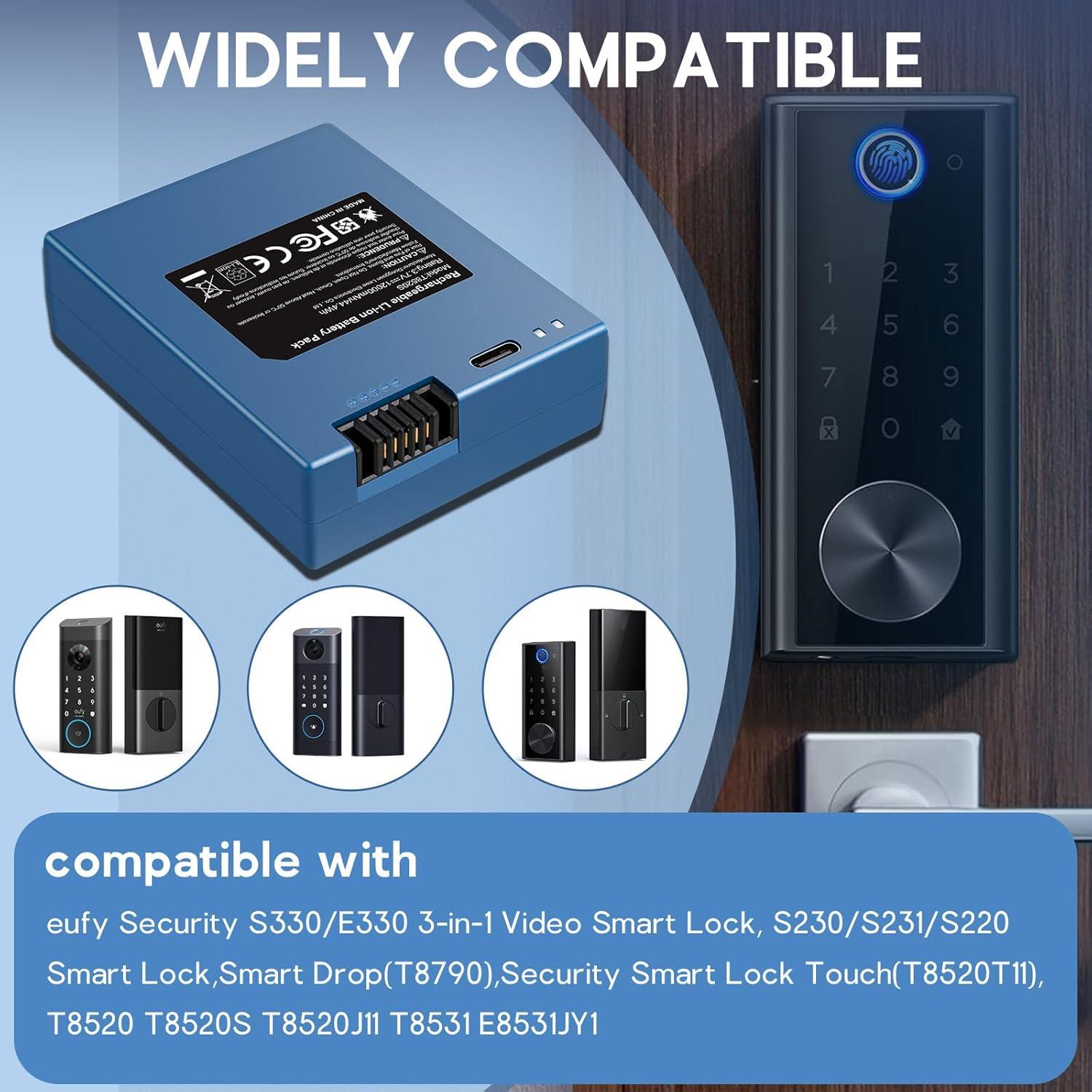 Batería Recargable 12000mAh eufy S220 S230 S231 S330 E330