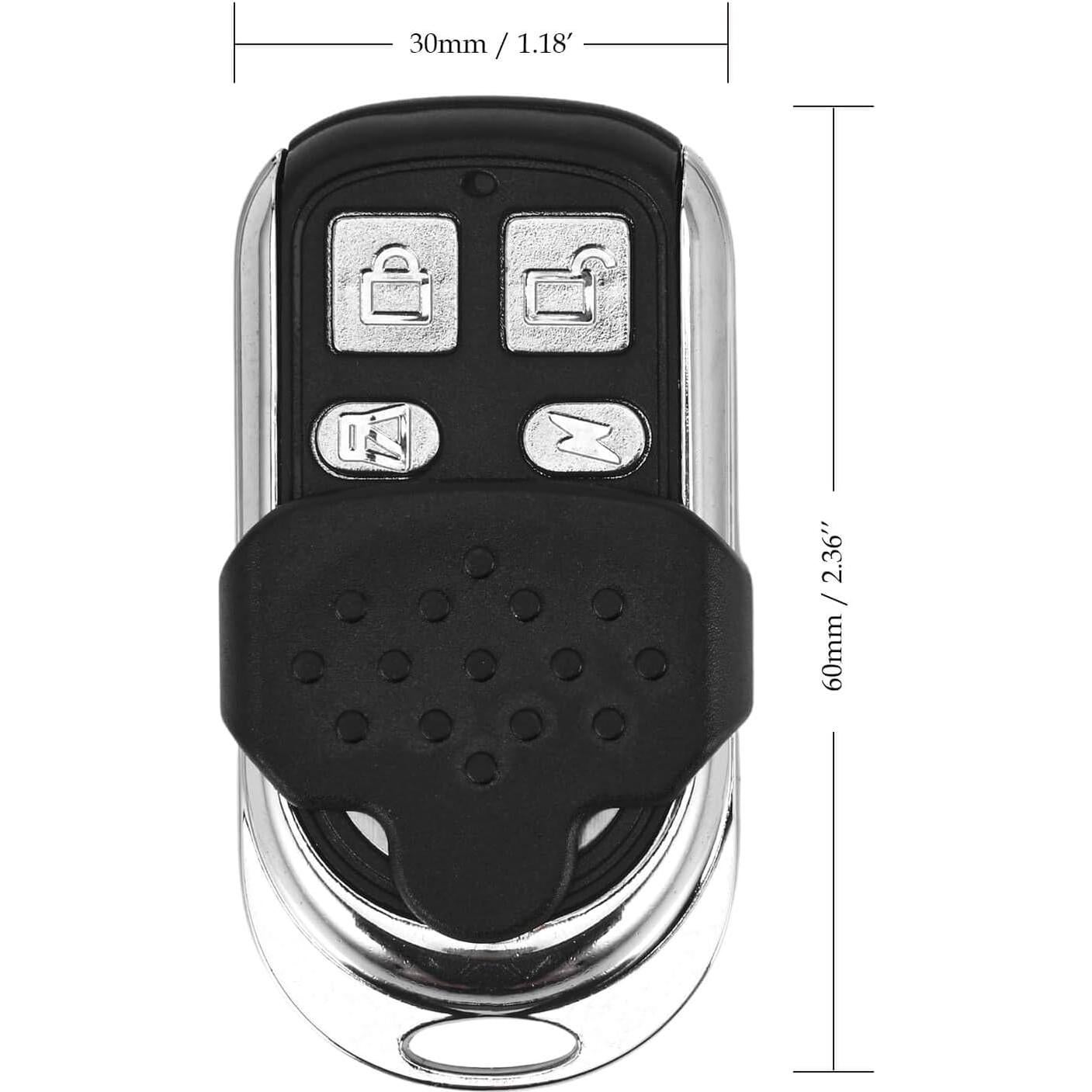 Transmisor Inalámbrico RF 433MHz para Cerradura Inteligente 2PCS