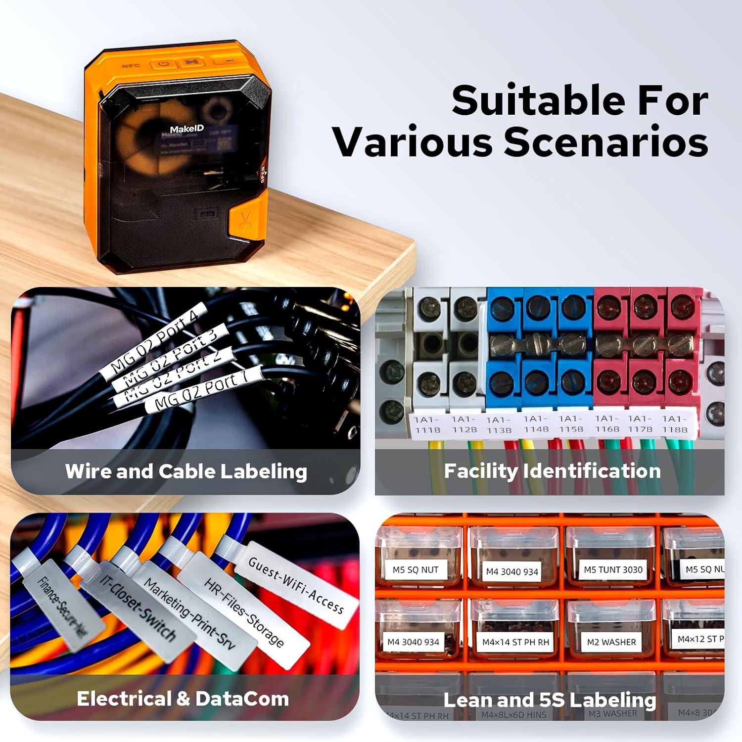 Impresora de Etiquetas Industrial MakeID P31S - Portátil 2x4cm