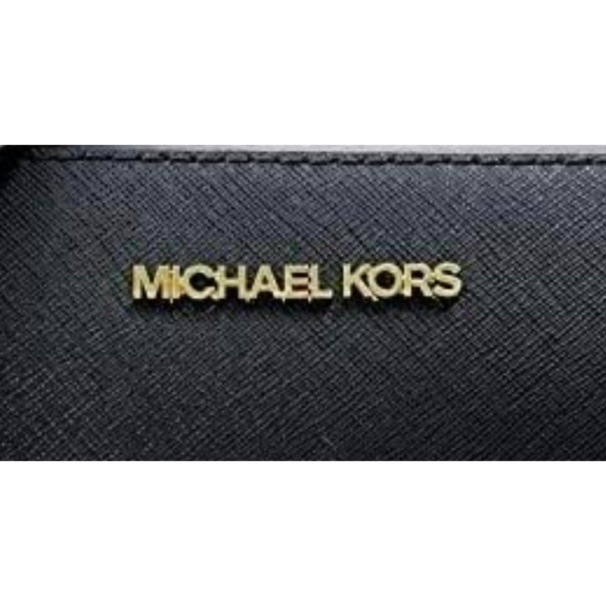 Bolso Cruzado Grande Michael Kors Jet Set Cuero Negro