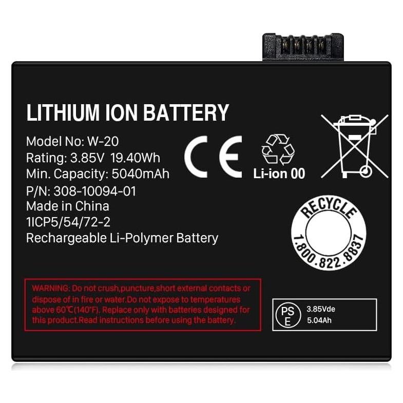 Batería de Reemplazo SHENMZ W-20 5040mAh para NETGEAR Nighthawk 5G