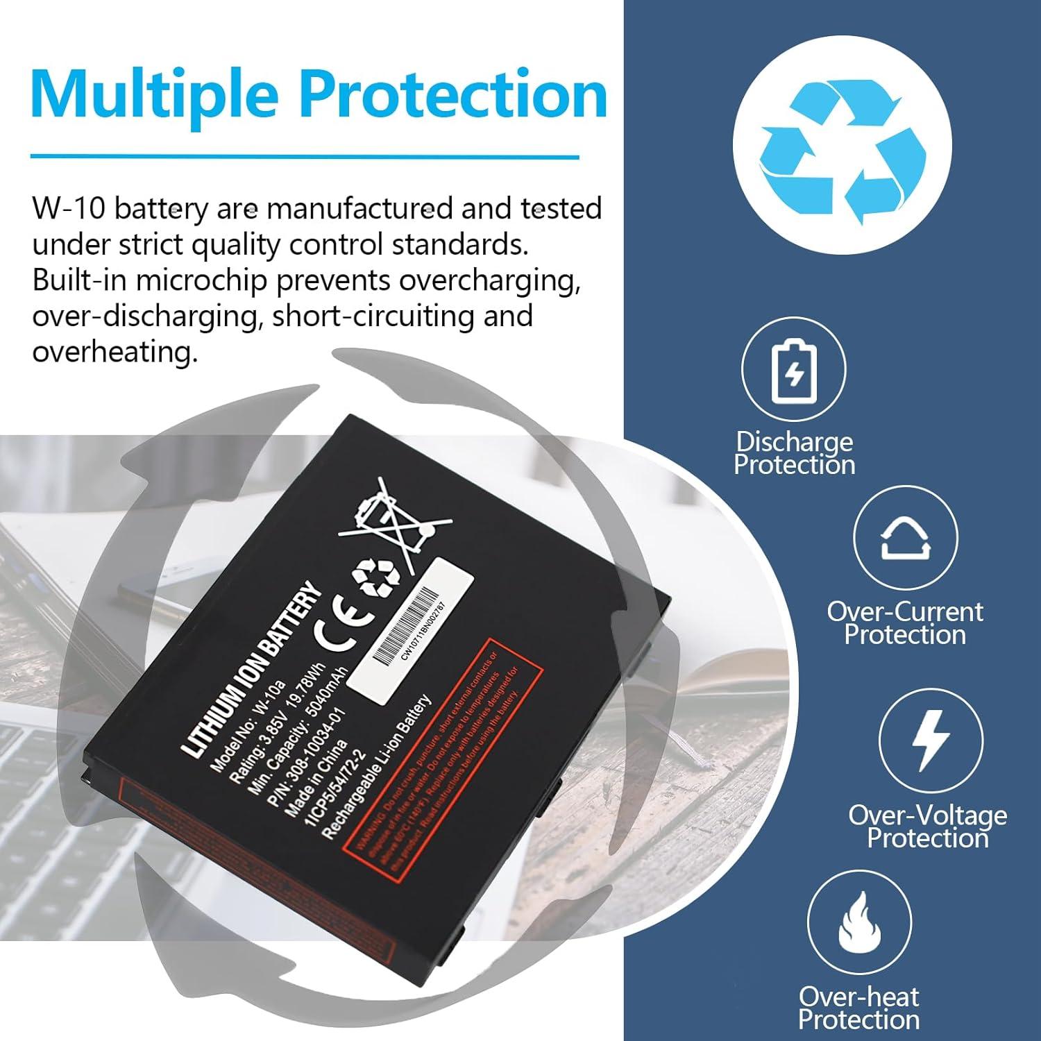 Batería de iones de litio W-10a para Netgear MR1100 5040mAh