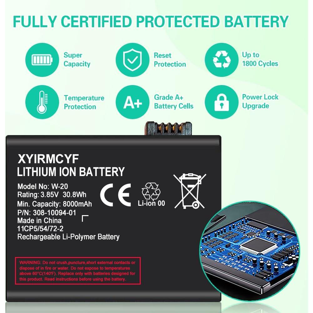 Batería W-20 8000mAh para Netgear Nighthawk 5G Hotspot