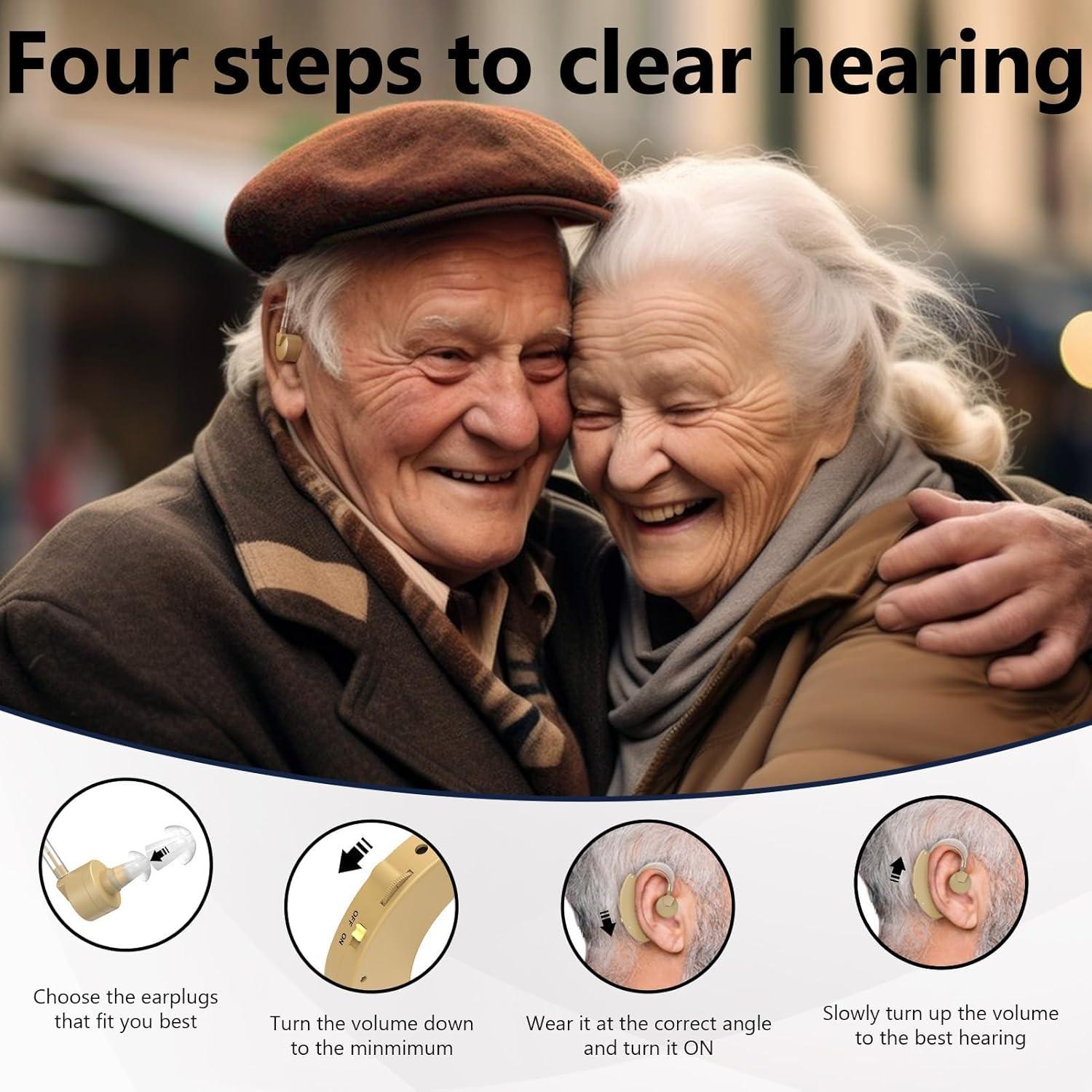 Audífonos Amplificadores de Audición ANCwear ANC-1088A Mini