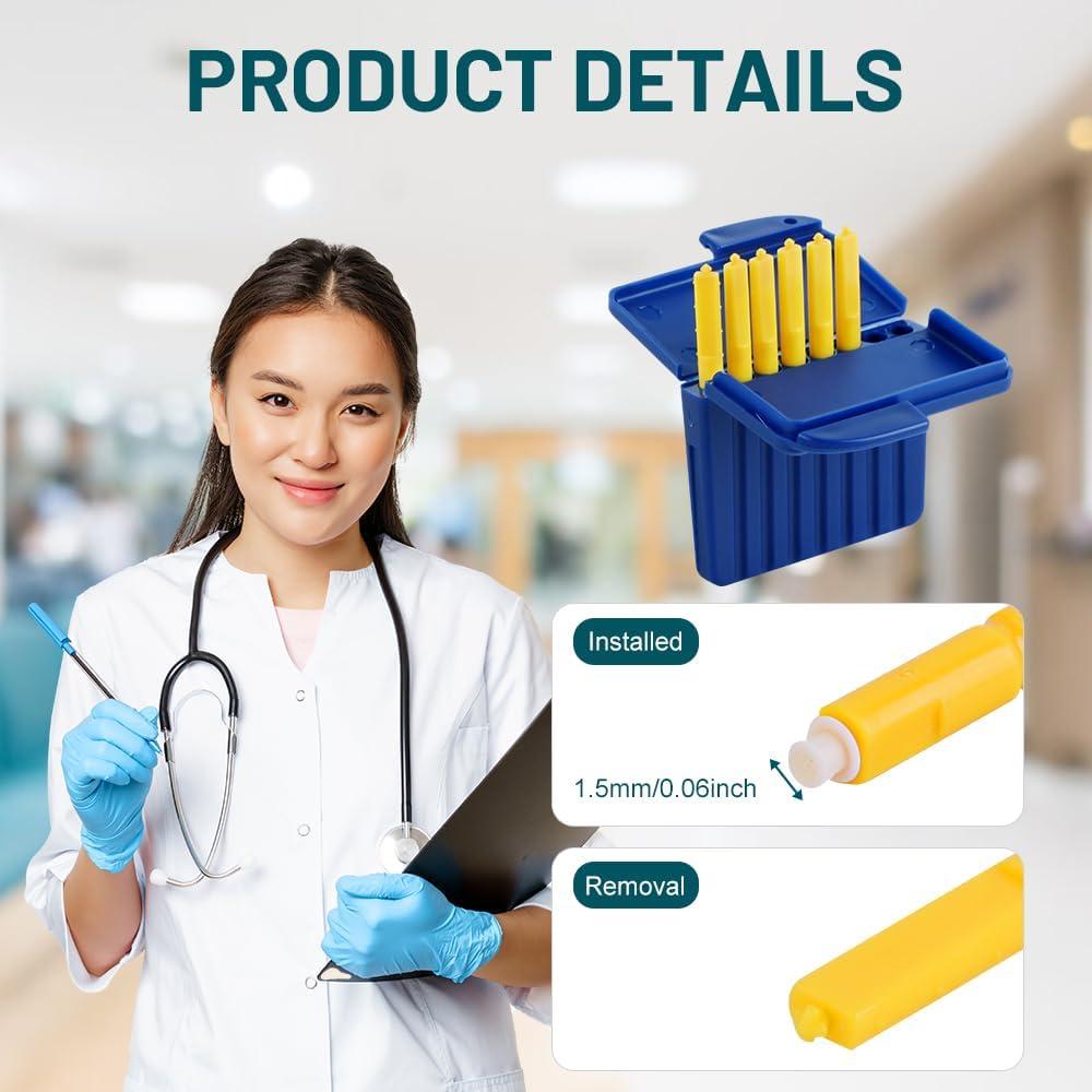 Protectores de Cera para Audífonos Starkey - 4 Paquetes, 32 Piezas