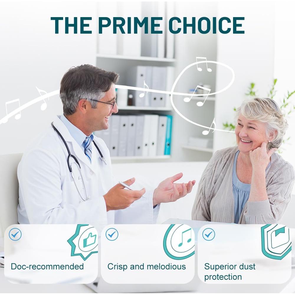 Protectores de Cera para Audífonos Starkey - 4 Paquetes, 32 Piezas