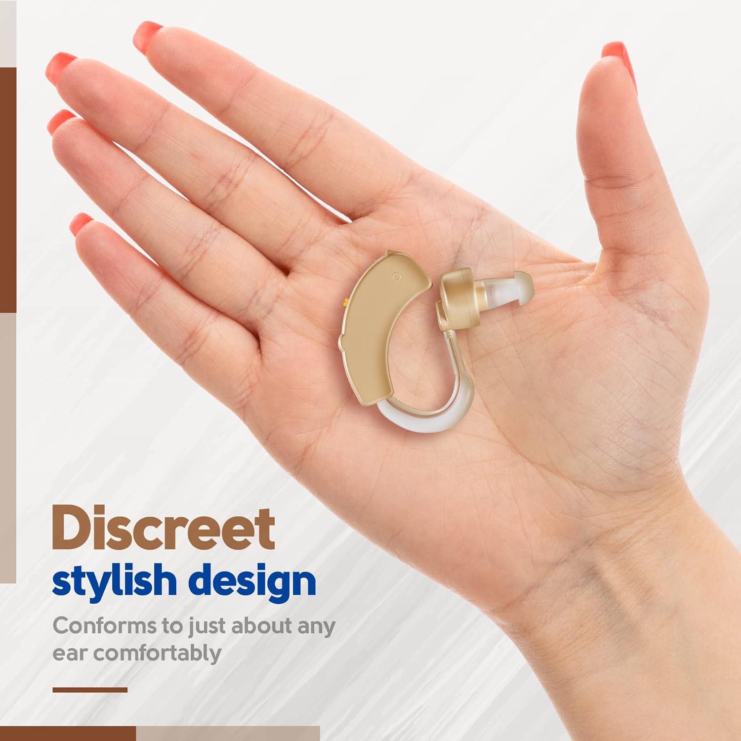 Amplificador Auditivo Digital MEDca BTE con Reducción de Ruido