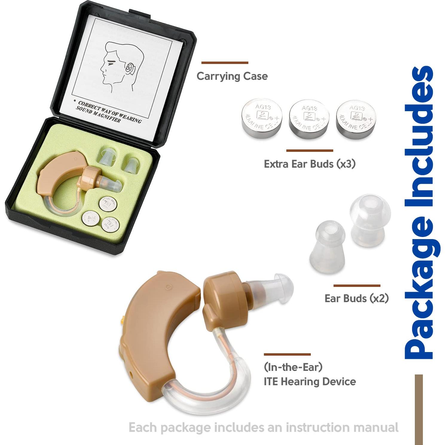 Amplificador Auditivo Digital MEDca BTE con Reducción de Ruido