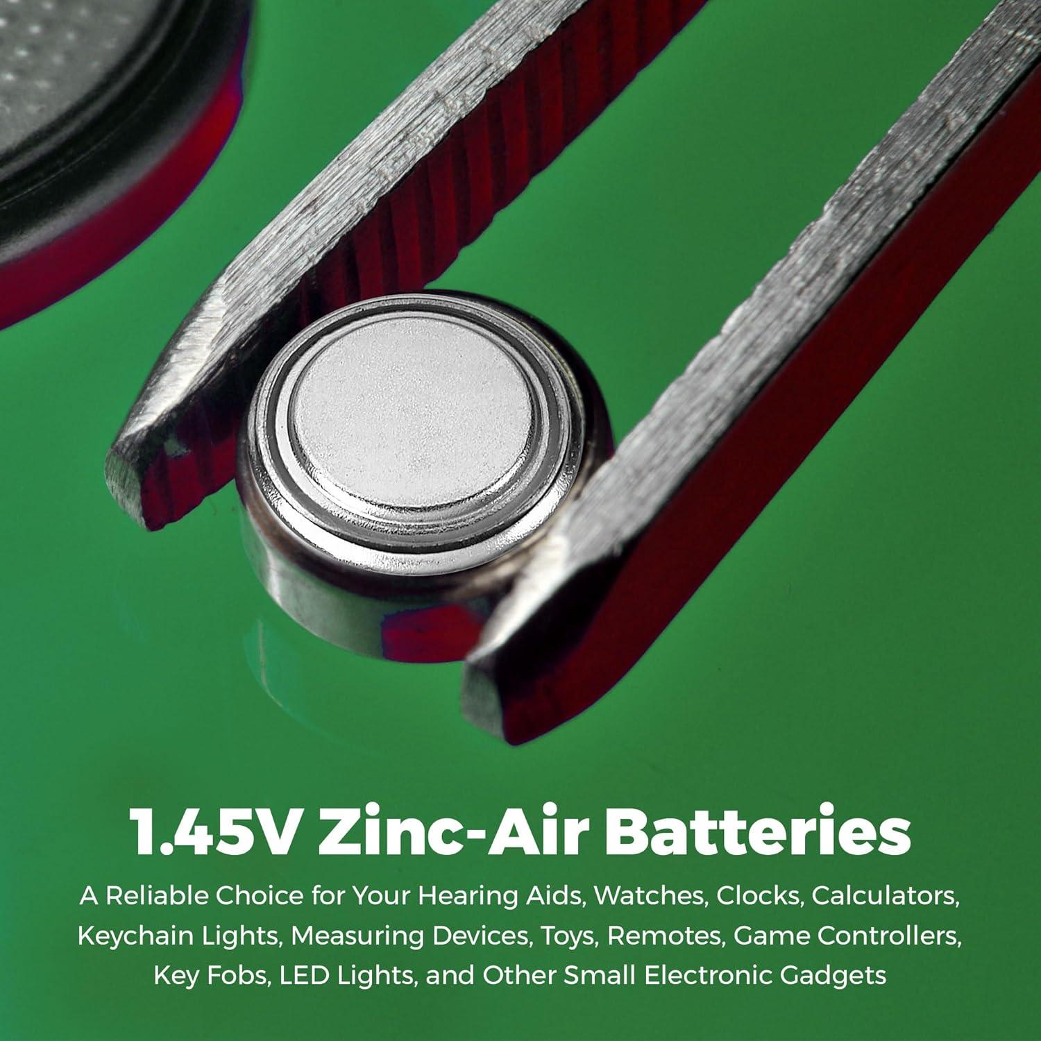 Baterías MEDca A10 - 12 Piezas - 1.45V para Audífonos