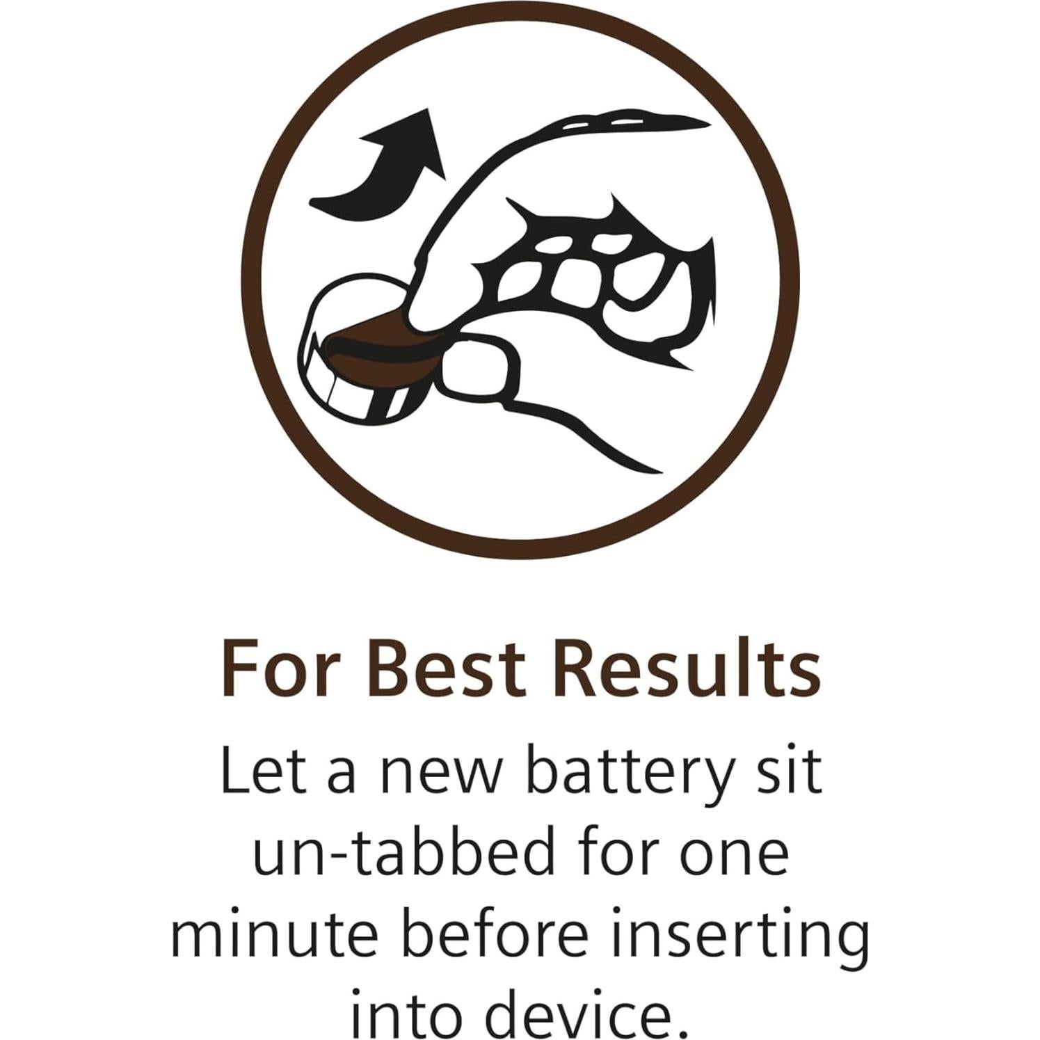 Baterías para Audífonos ParsTek Tamaño 312 - 60 Piezas 1.45V