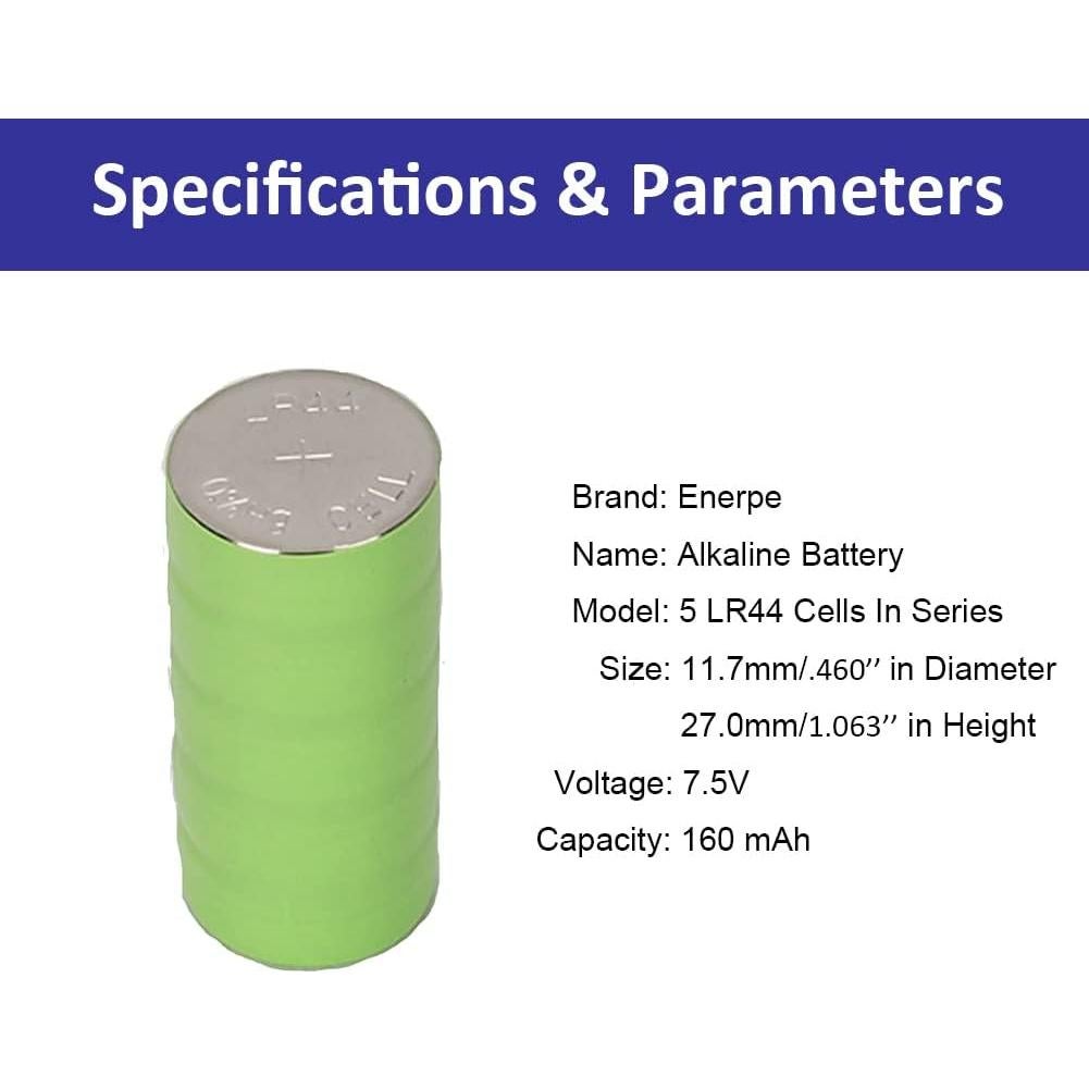 Baterías de Reemplazo 7.5V Enerpe para Collares de Perros 4-Pack