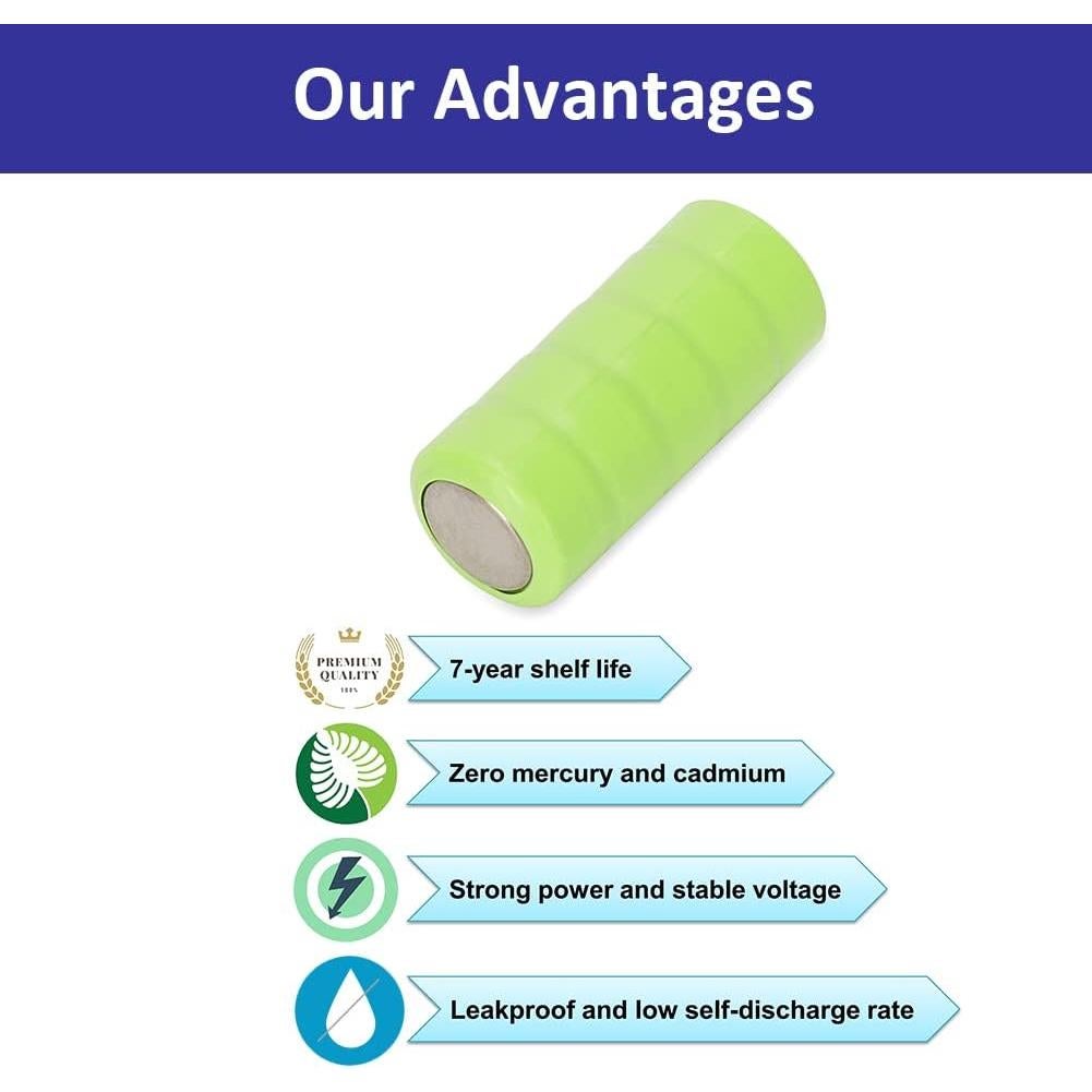 Baterías de Reemplazo 7.5V Enerpe para Collares de Perros 4-Pack