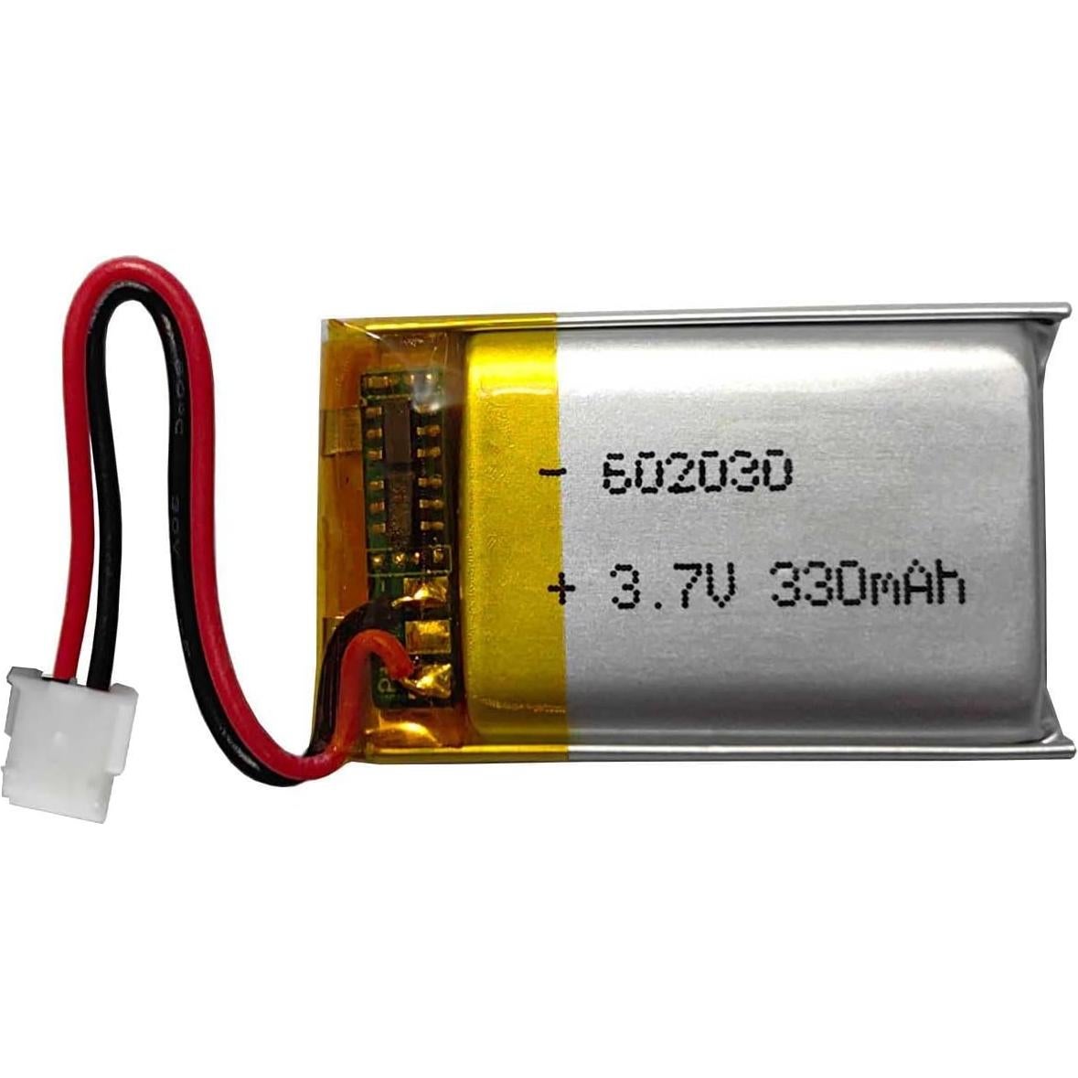 Batería Recargable AOLIKES 330mAh 602030 para Collar Bousnic