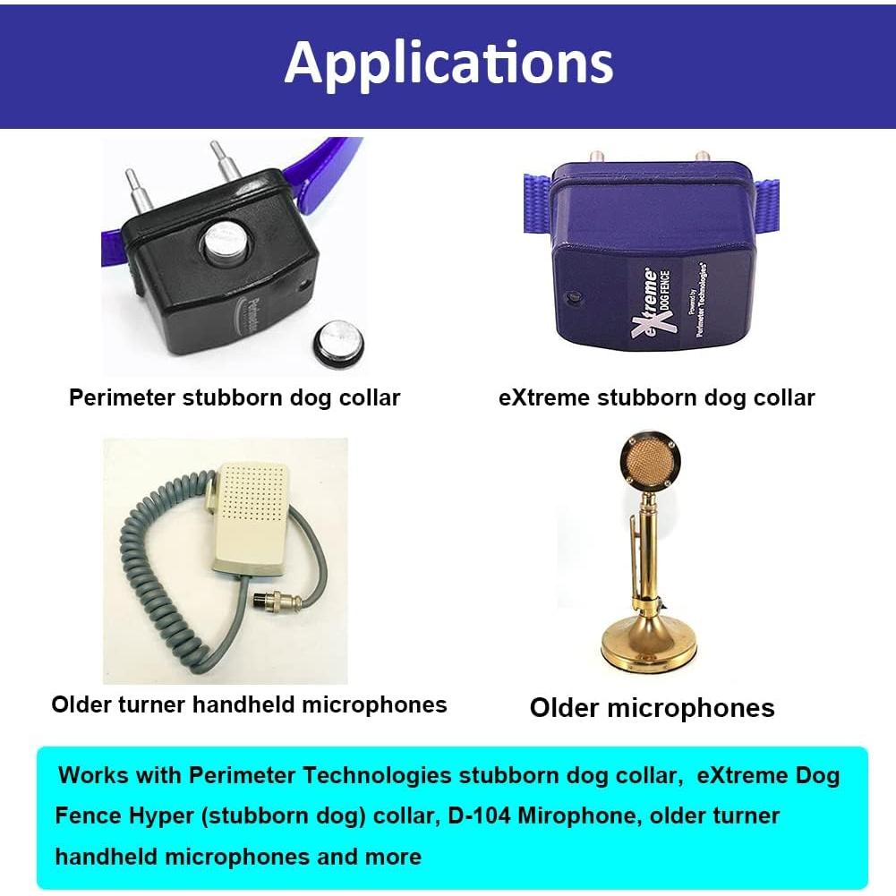 Baterías de Reemplazo 7.5V Enerpe para Collares de Perros