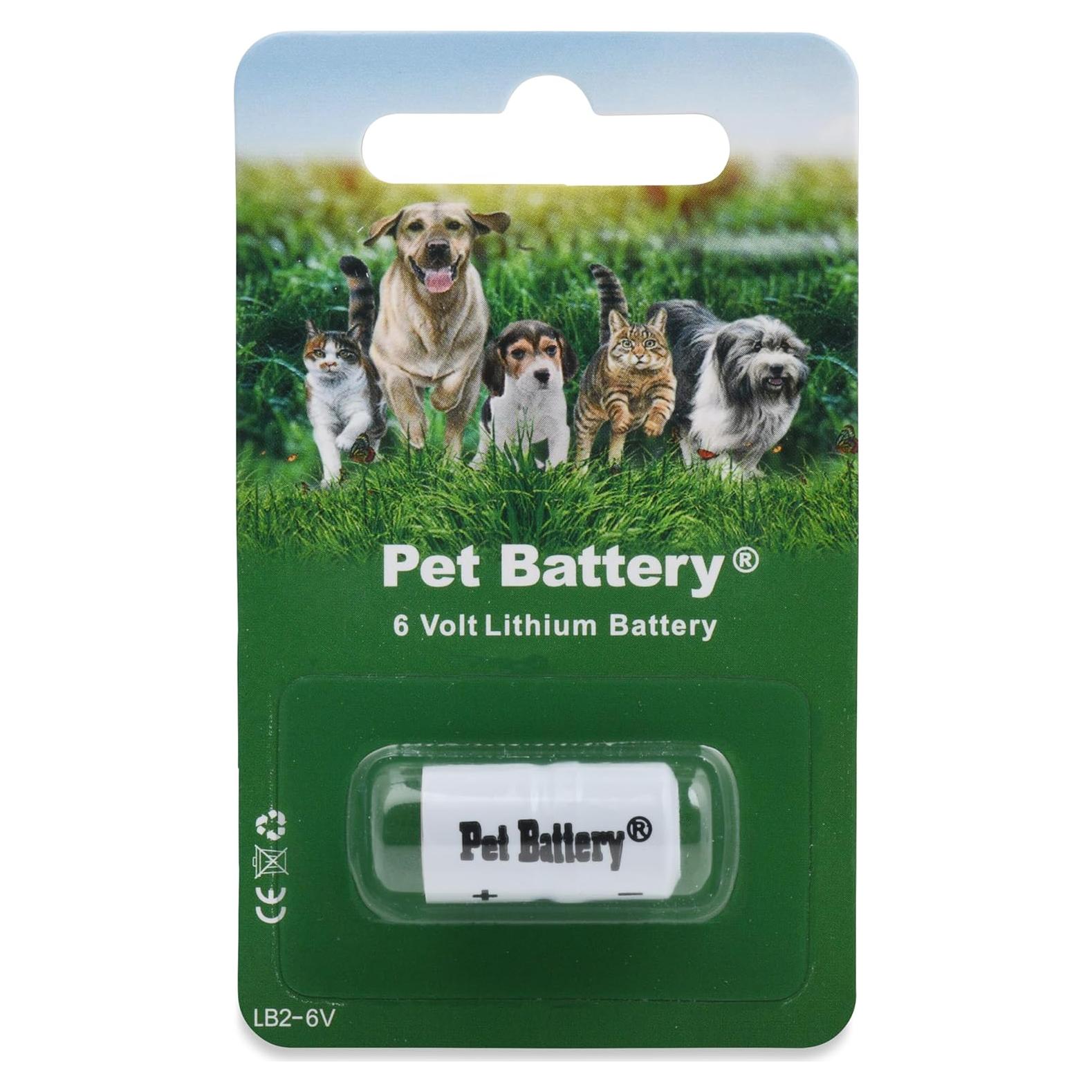 Batería de Litio 6V Pet Stop para Collares de Perros