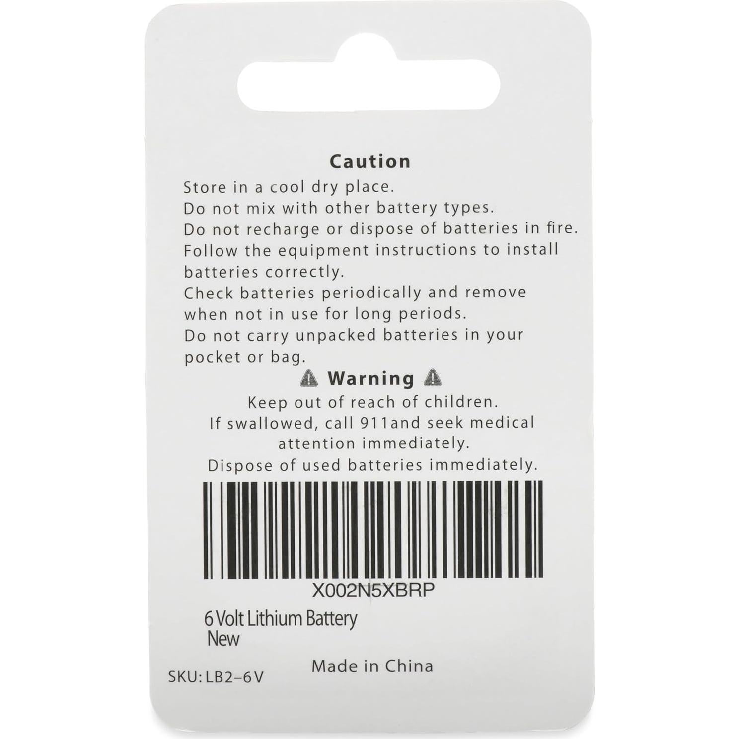 Batería de Litio 6V Pet Stop para Collares de Perros