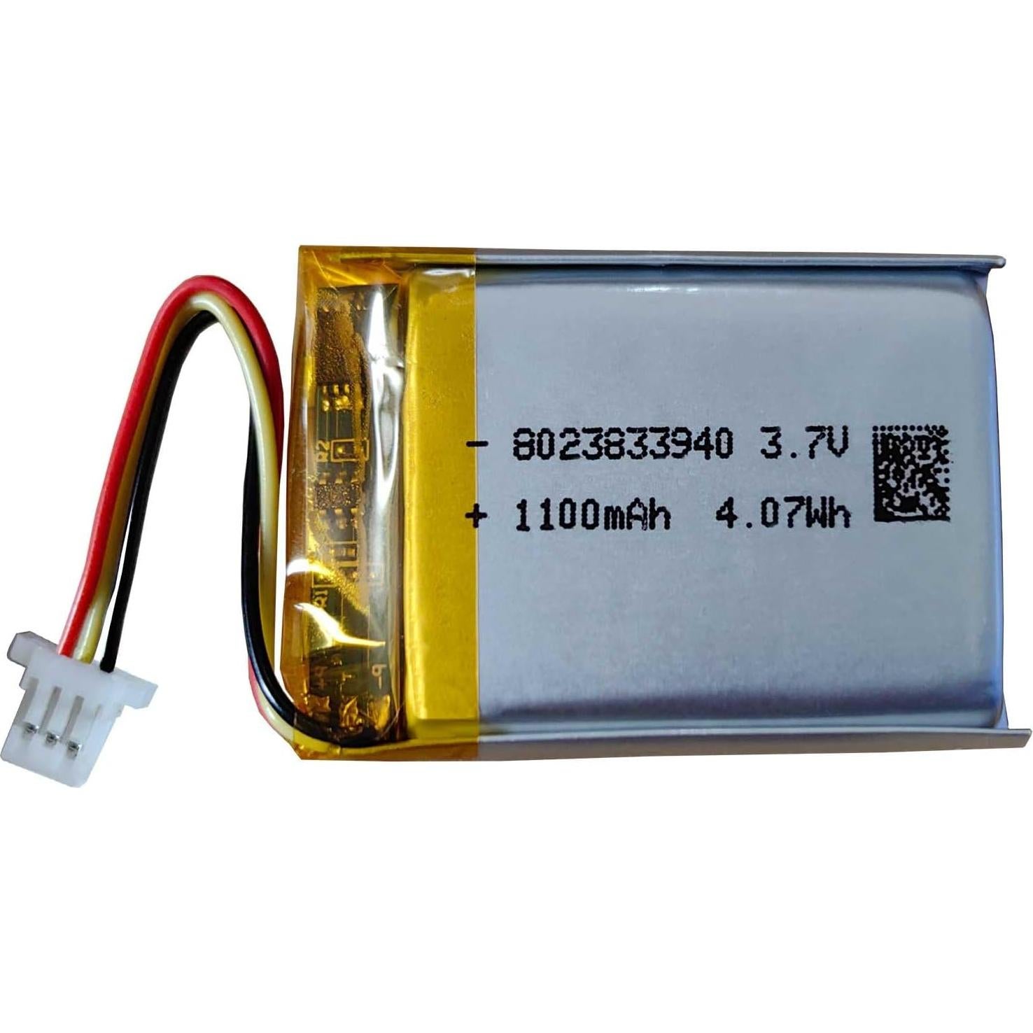 Batería de Litio 1100mAh 3.7V AOLIKES para Razer Naga V2 Pro