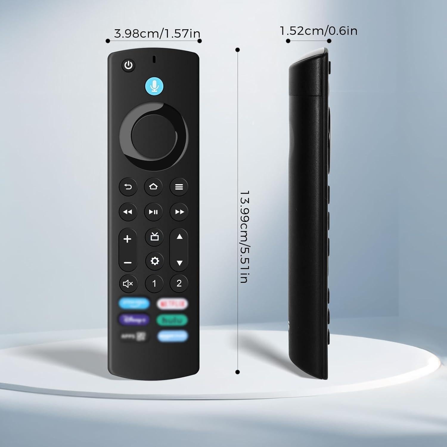 Control Remoto de Voz Feeona para Smart TV 4K y Cube