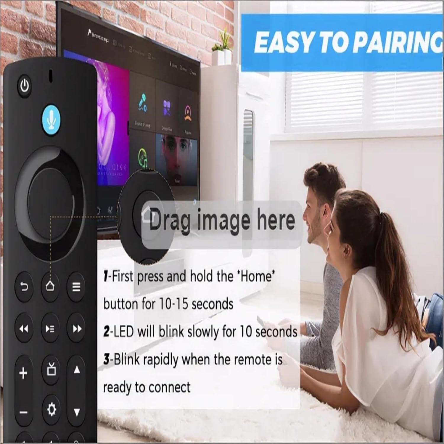 Control Remoto de Voz Feeona para Smart TV 4K y Cube