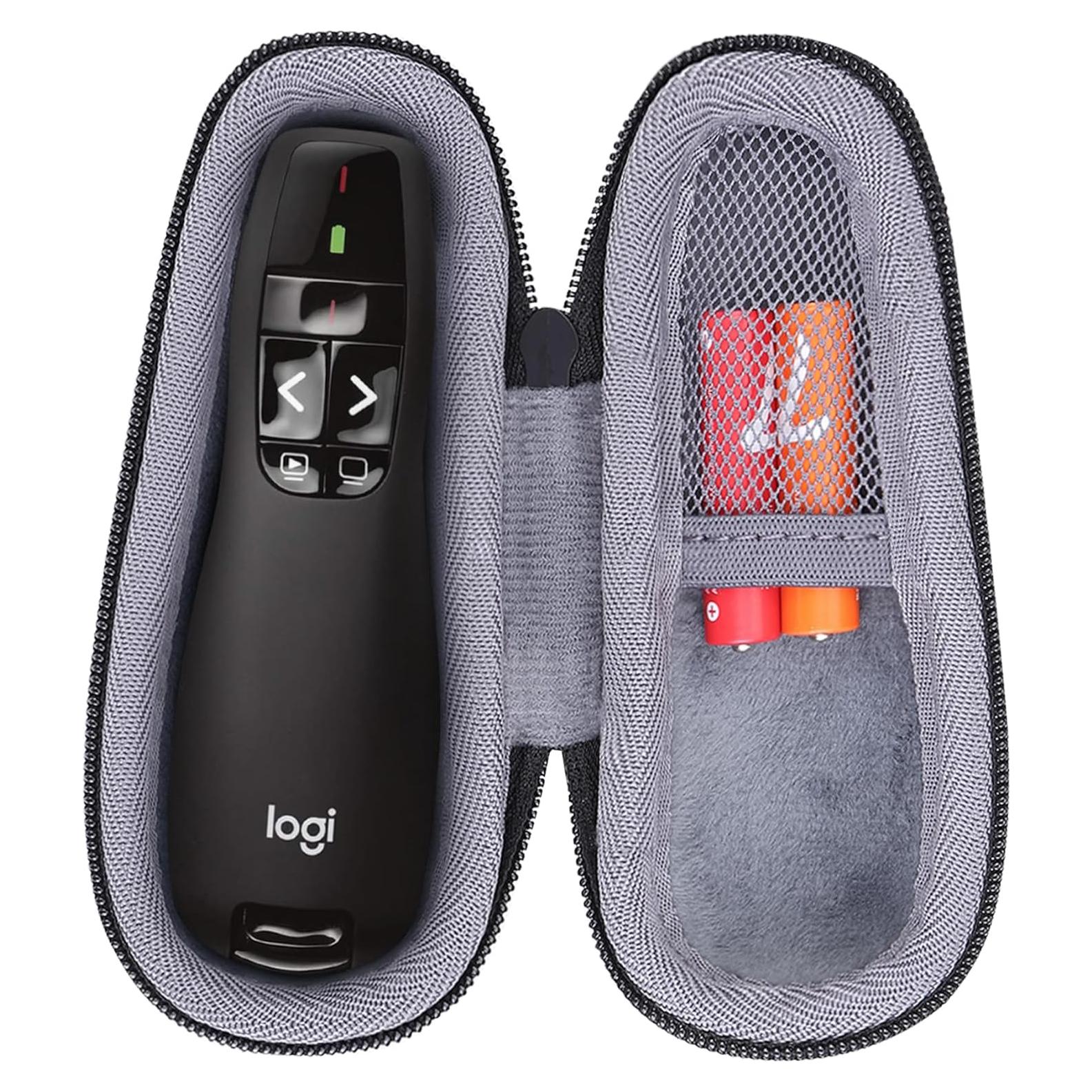 Funda Dura co2CREA para Control Remoto Logitech R400 Negra