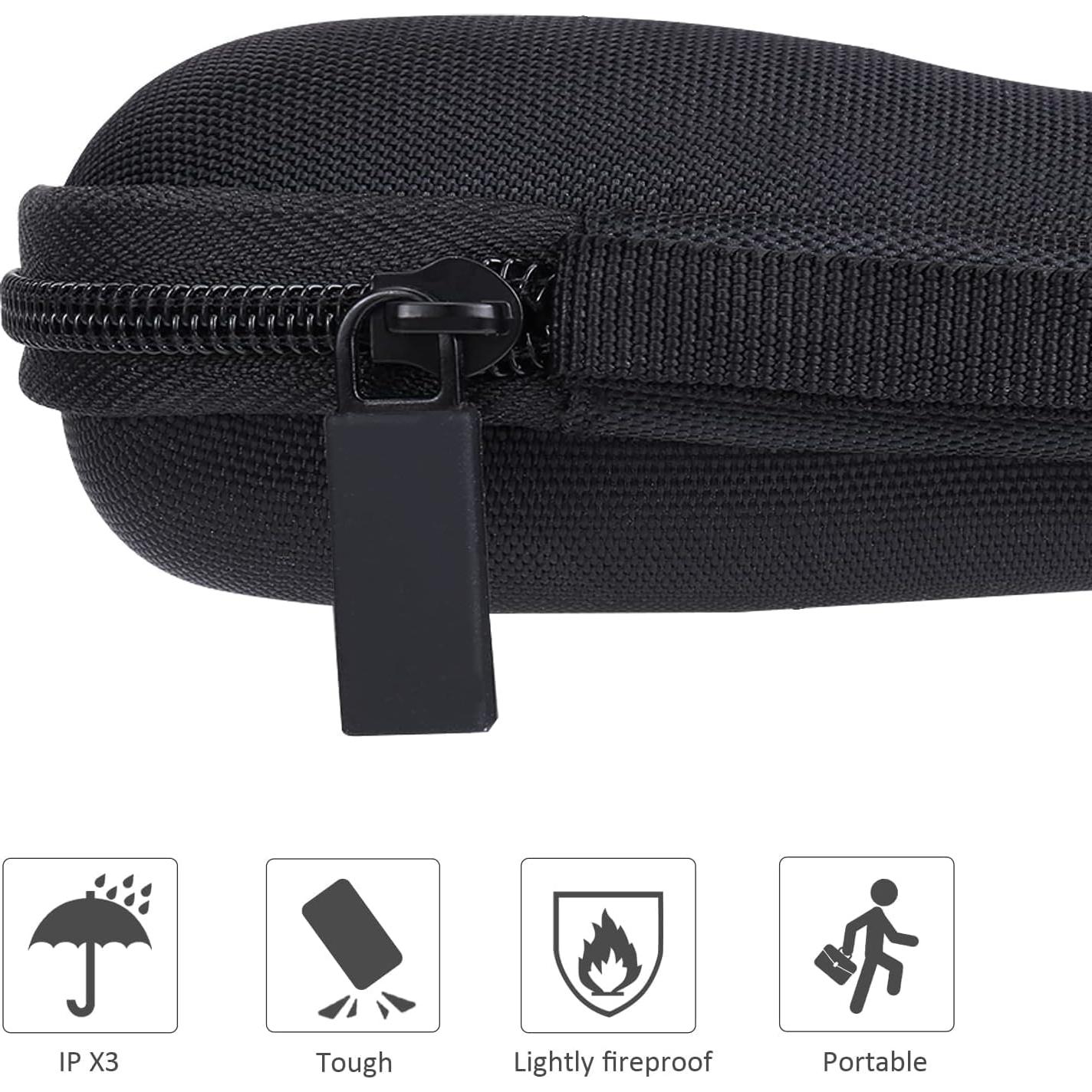 Funda Dura co2CREA para Control Remoto Logitech R400 Negra