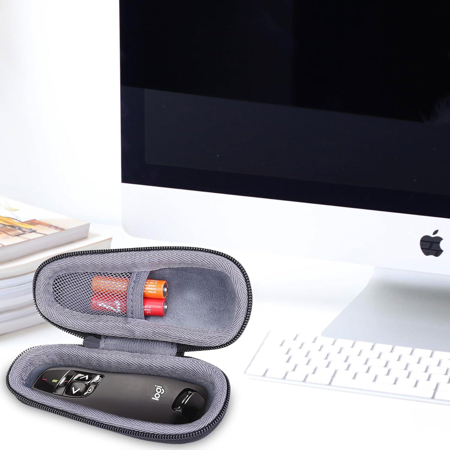 Funda Dura co2CREA para Control Remoto Logitech R400 Negra