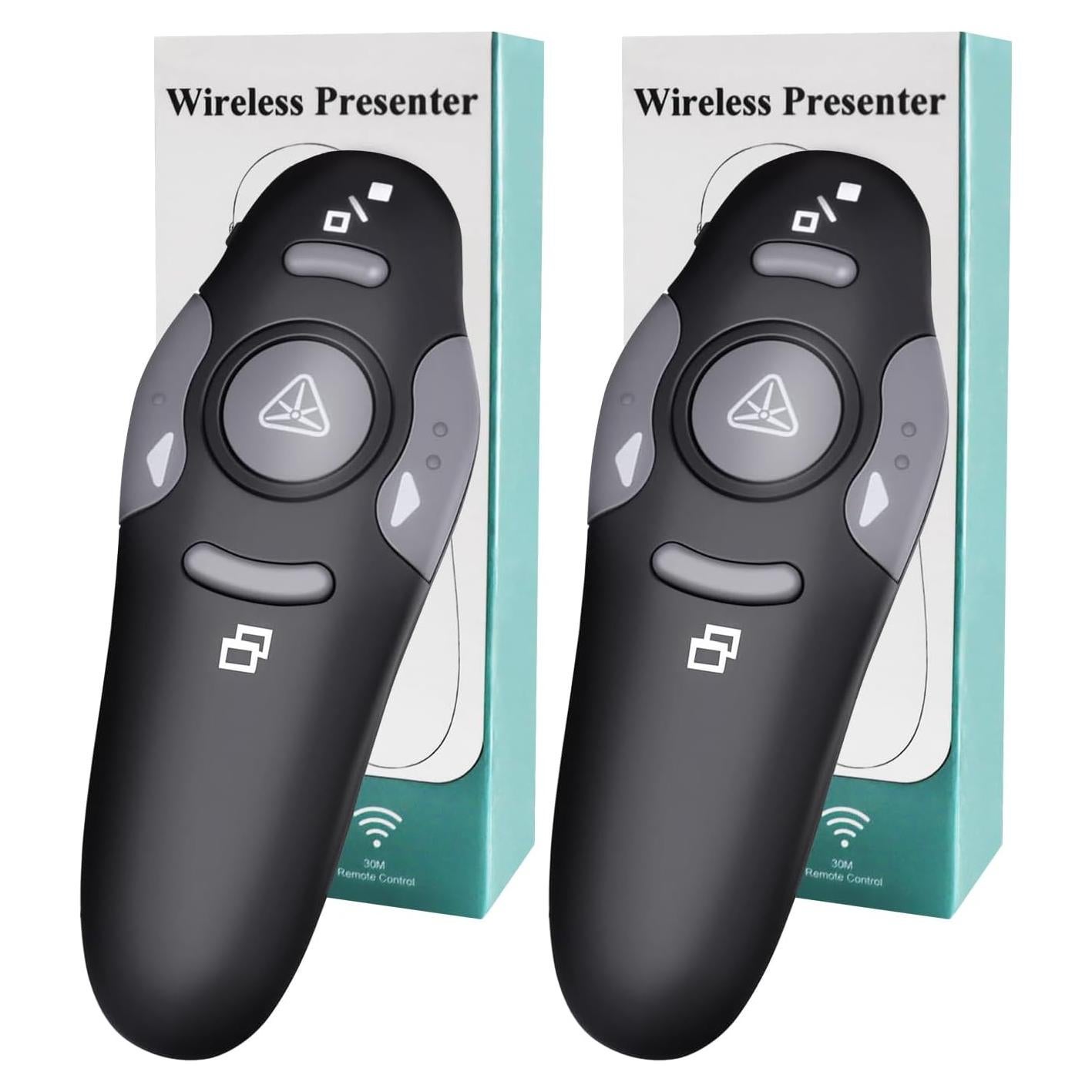 Controlador Inalámbrico de Presentación WP08-R - 2 Unidades