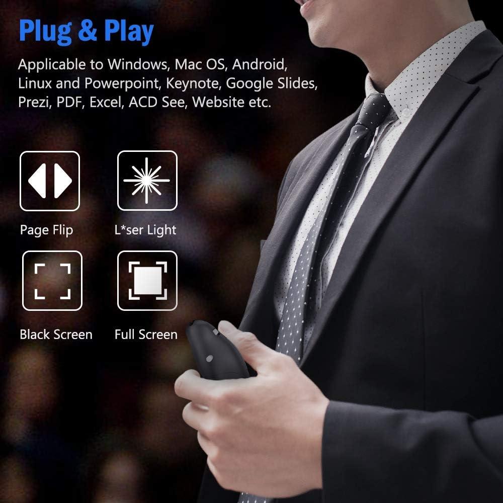 Control Remoto Inalámbrico para Presentaciones DinoFire USB
