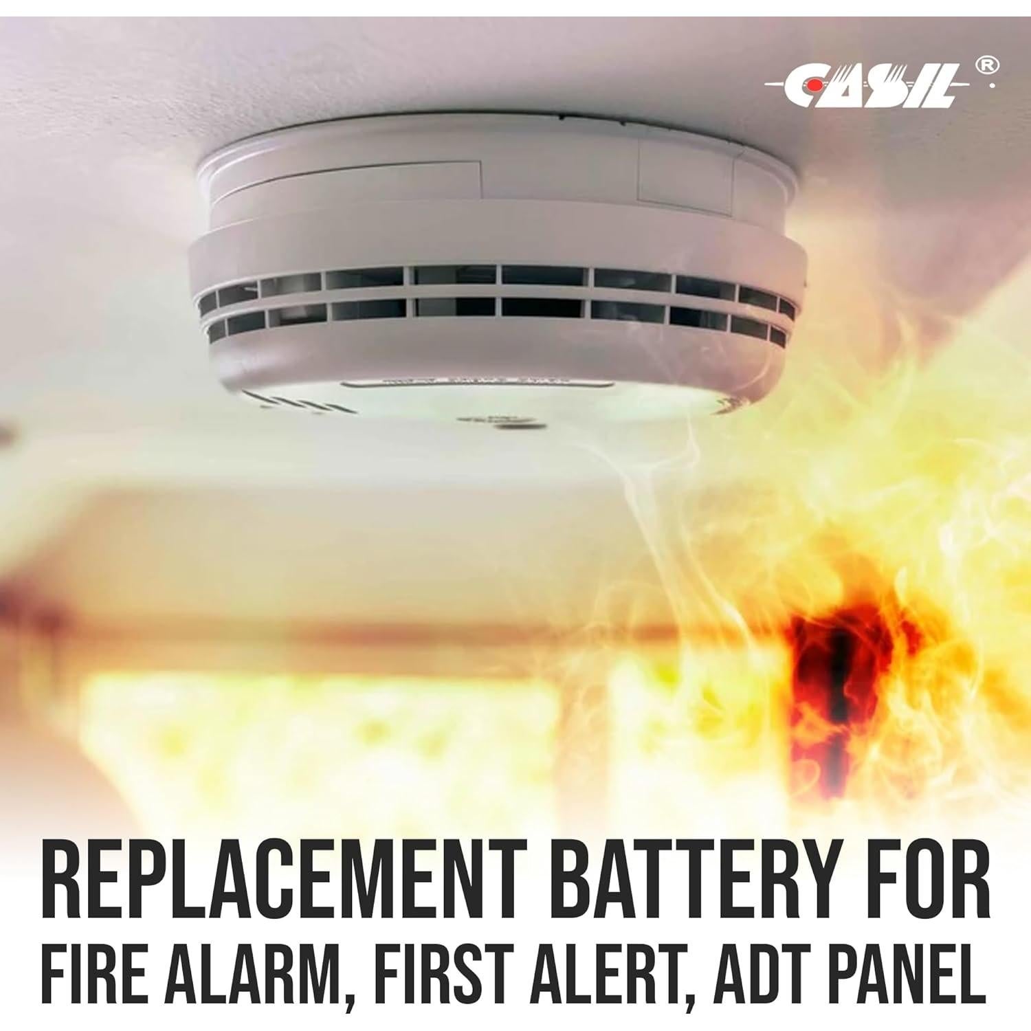 Batería de Alarma Casil CA1270 12V 7AH Recargable