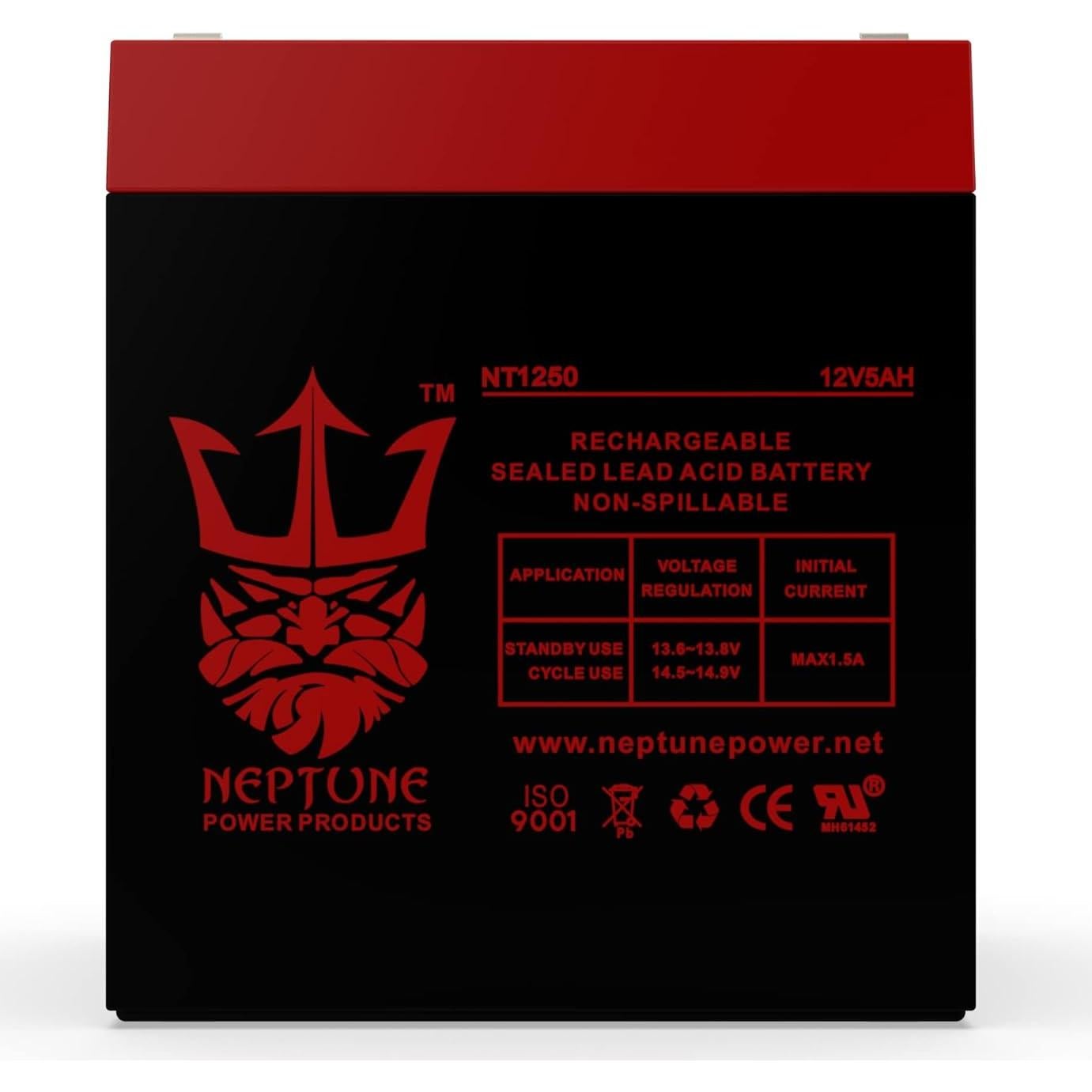 Batería de Alarma 12V 50Ah Neptune Power Products NT-1250