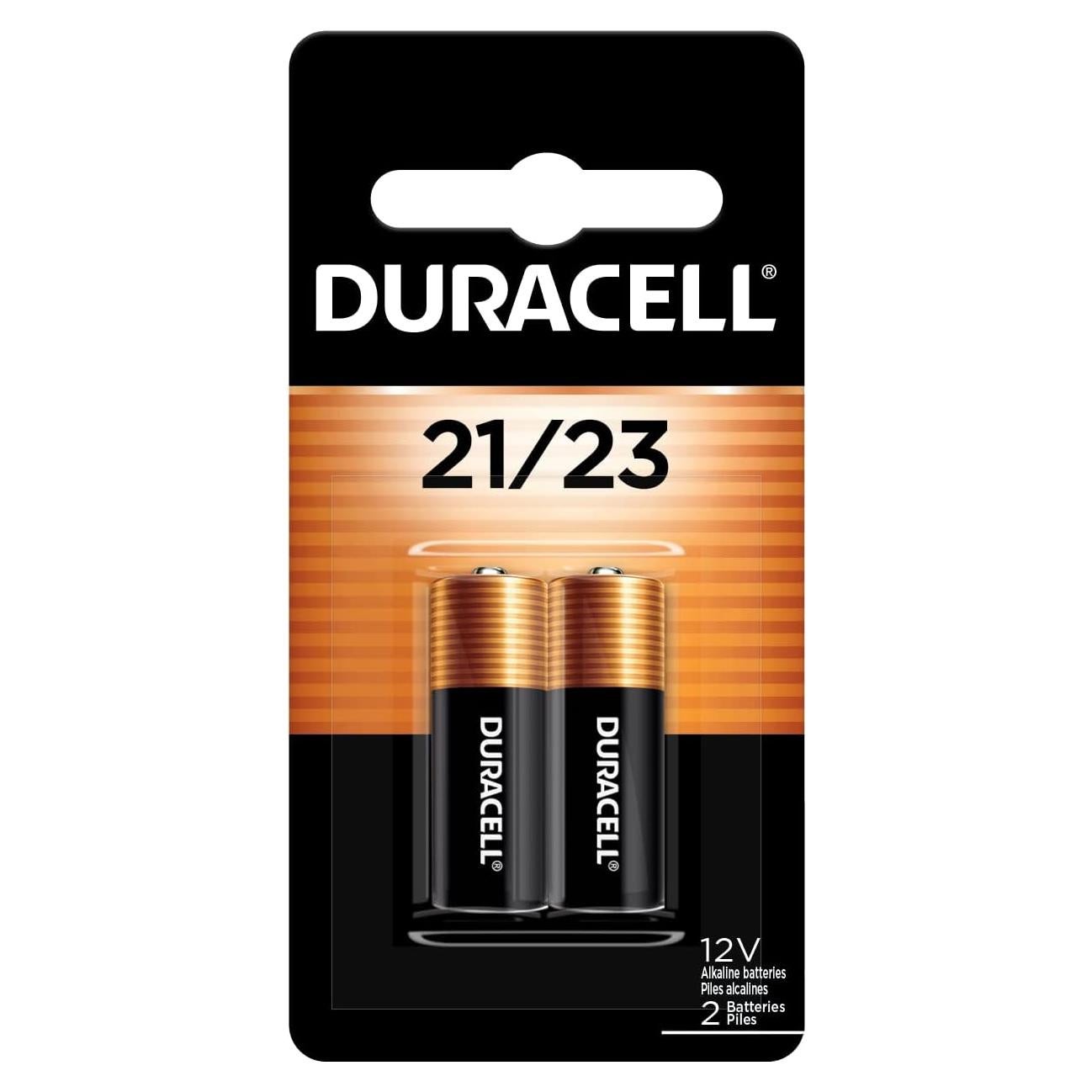 Batería Alcalina Duracell 21/23 12V - Paquete de 1, Larga Duración