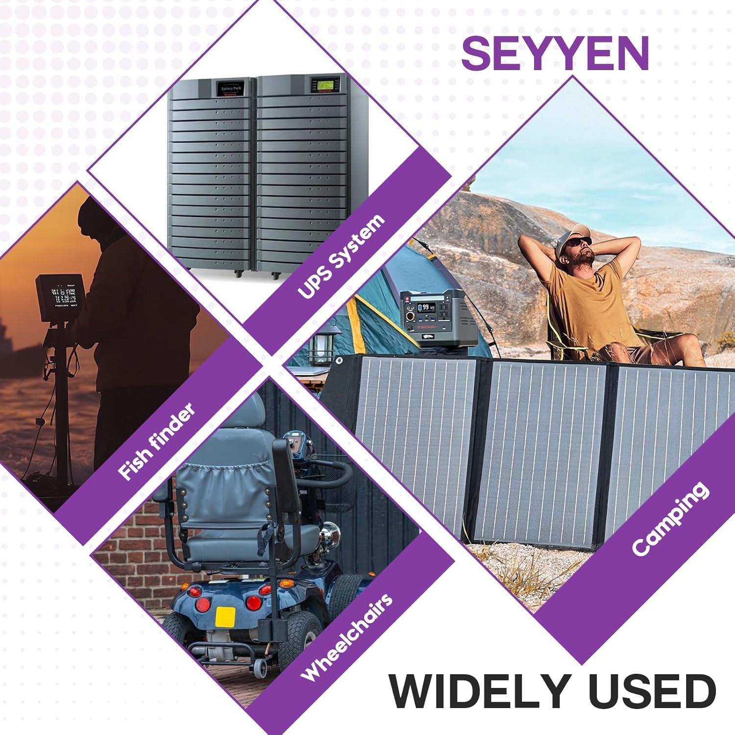 Batería LiFePO4 12V 5Ah SEYYEN para Abridores de Puertas