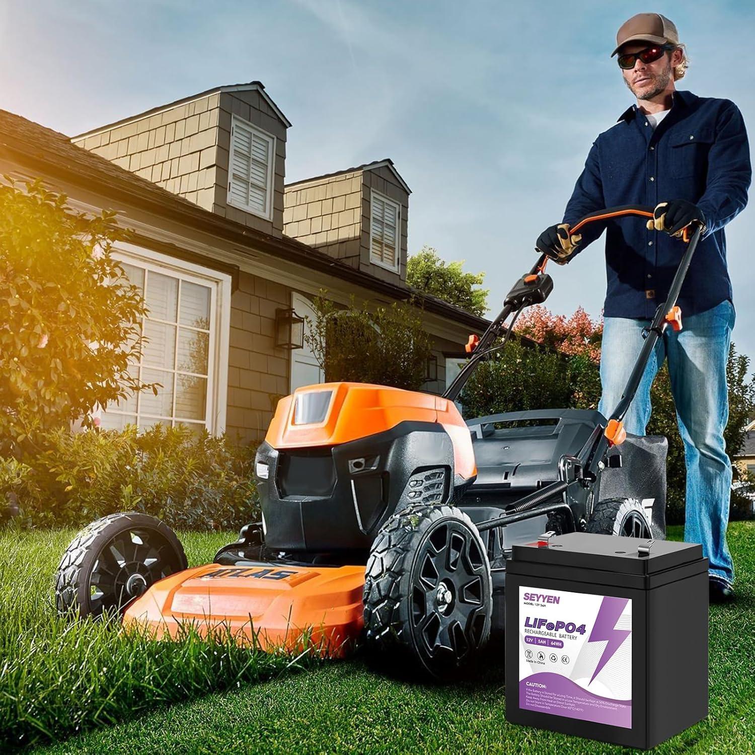 Batería LiFePO4 12V 5Ah SEYYEN para Abridores de Puertas