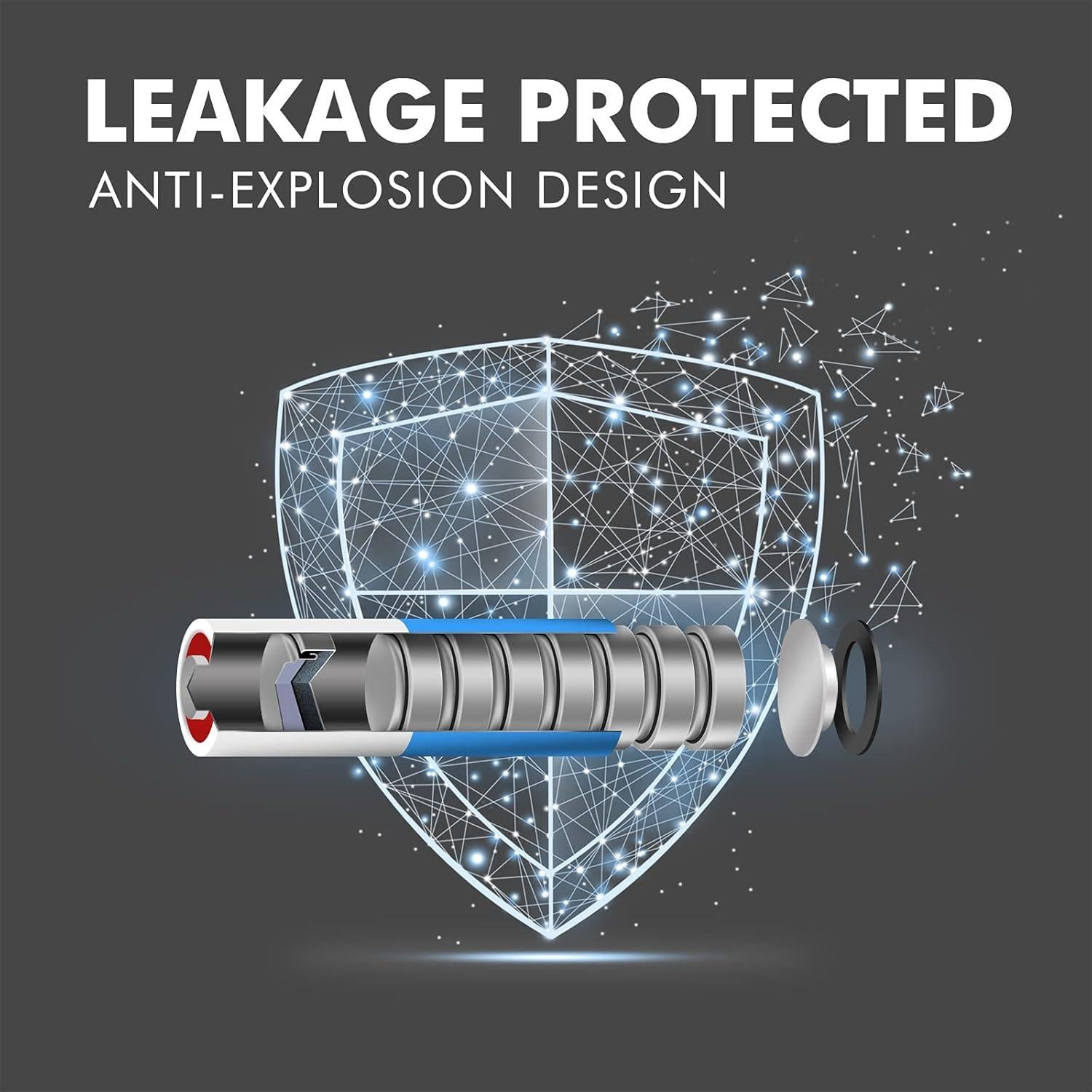 Batería Alcalina Voniko 23A 12V - Paquete de 6 Unidades