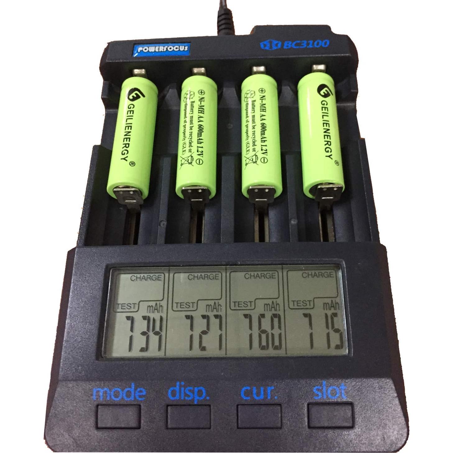 Baterías recargables AA Ni-MH 600mAh 1.2V QBLPOWER - 8 piezas