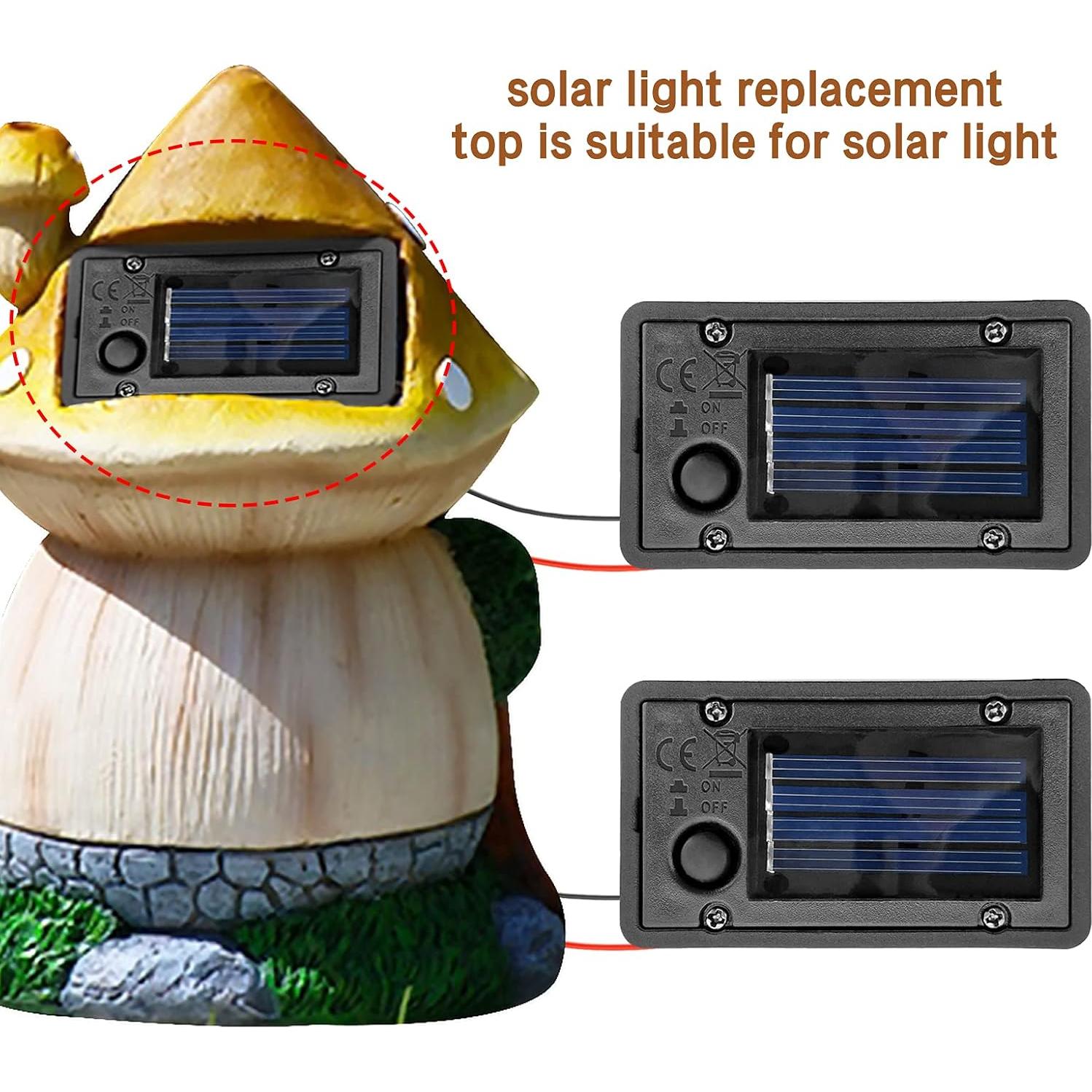 Caja de Batería Solar AQEENURA para Linternas Colgantes 4PCS