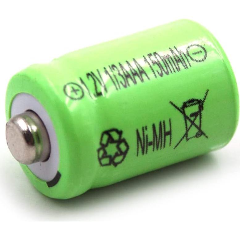 Batería Ni-MH 1/3AAA 1.2V 150mAh Elxjar para Luces Solares