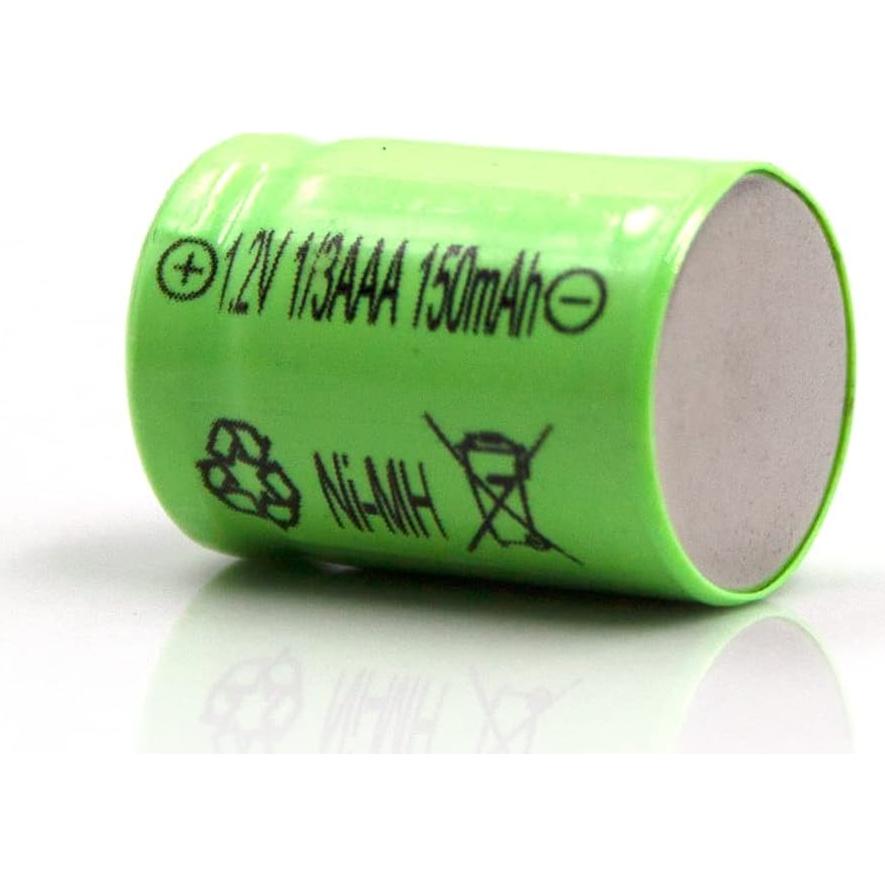 Batería Ni-MH 1/3AAA 1.2V 150mAh Elxjar para Luces Solares
