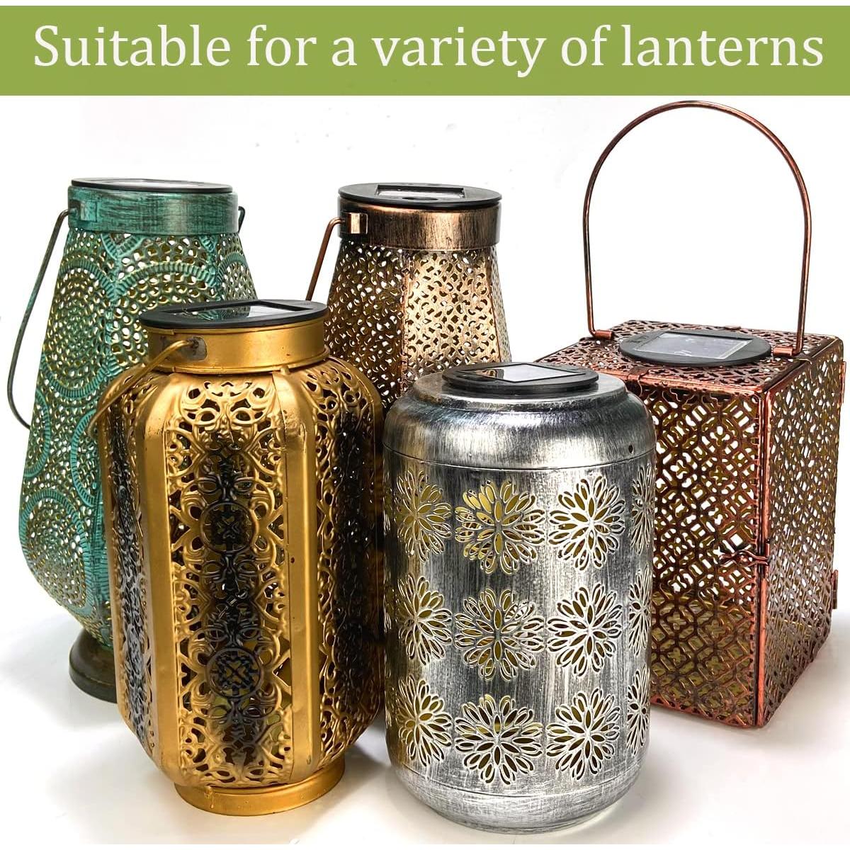 Parte Superior de Reemplazo Luz Solar HELESIN 8cm Amarillo Cálido