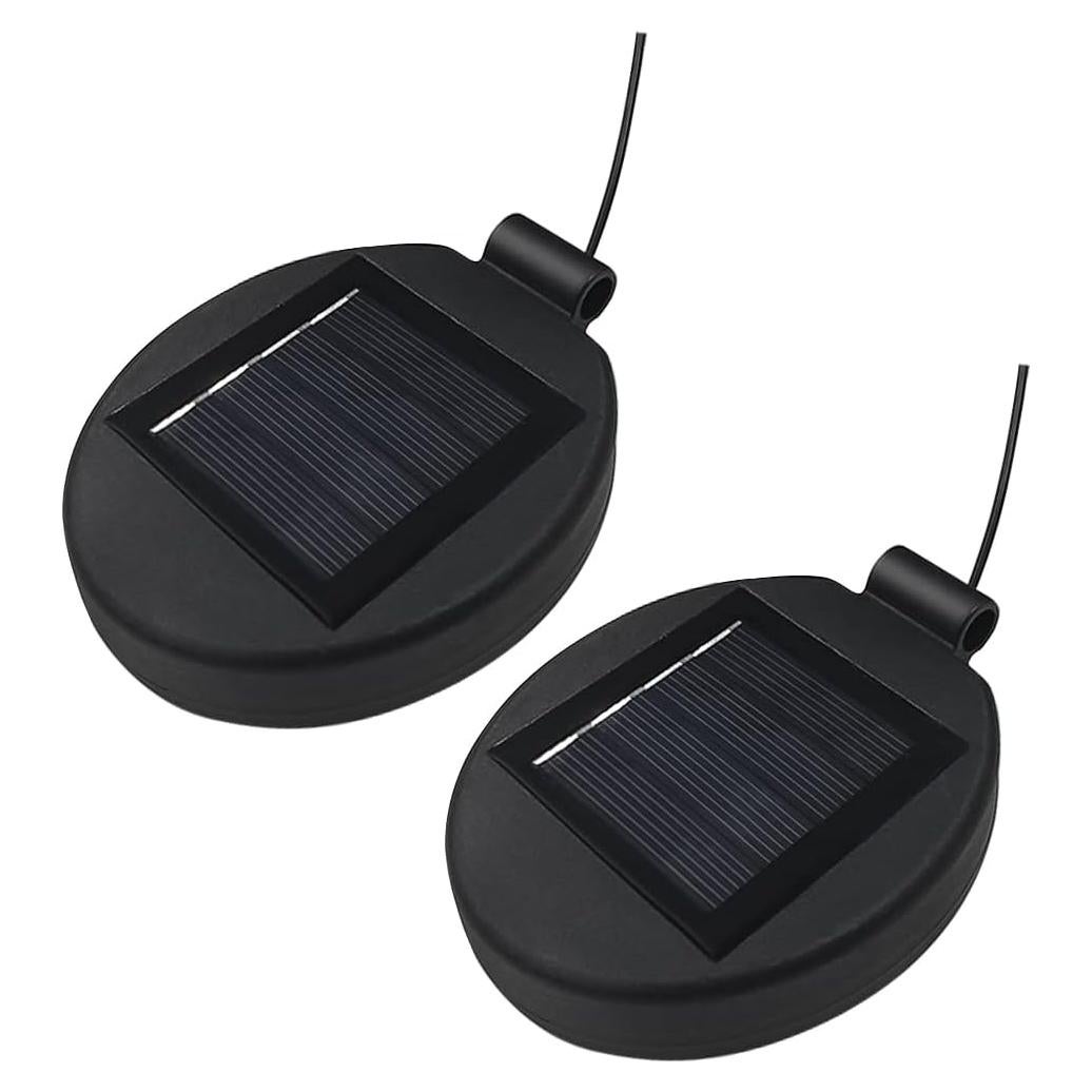 Tapa de Reemplazo para Linterna Solar AQEENURA 2PCS LED