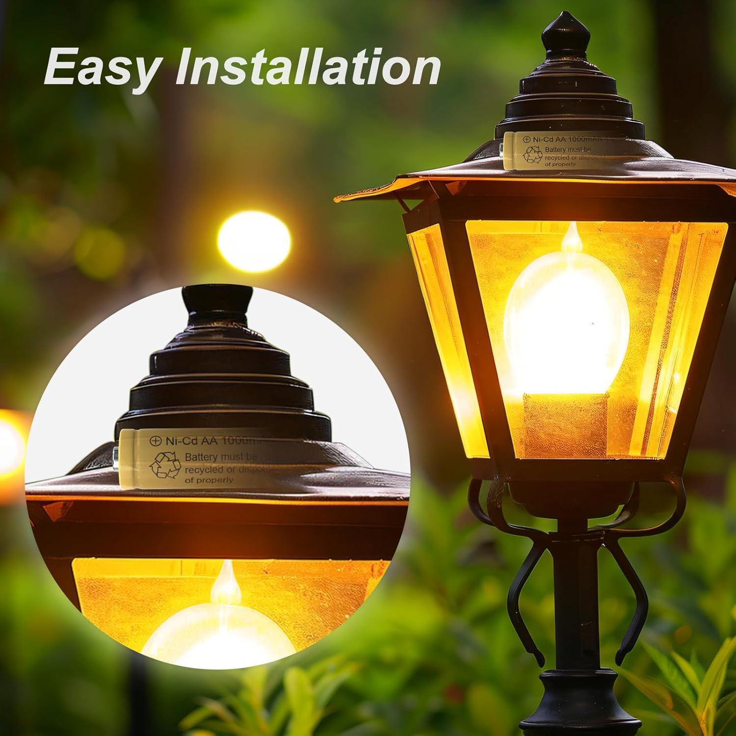 Baterías recargables KBT AA 1.2V 1000mAh Paquete de 10