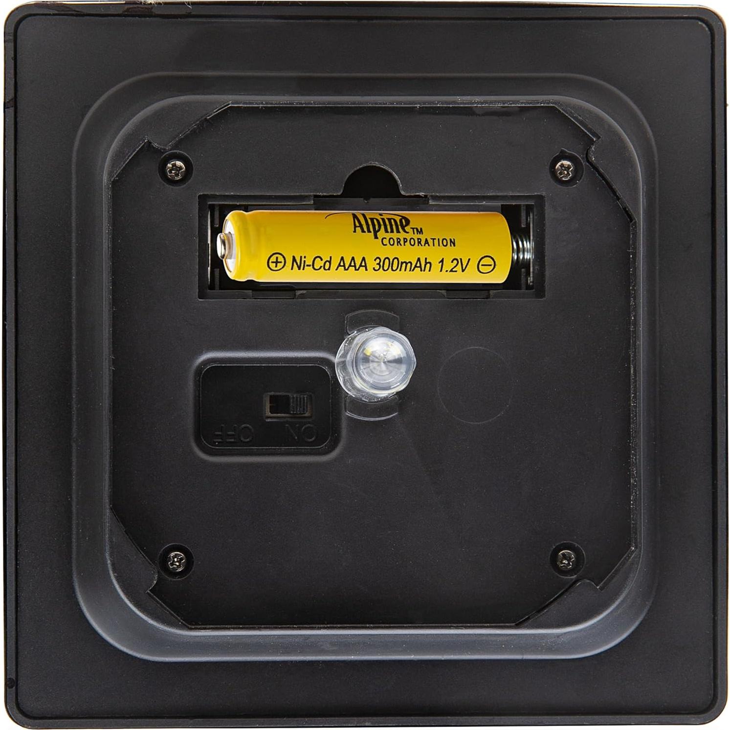 Baterías Recargables AAA Ni-CD Alpine para Luces Solares - Juego de 4