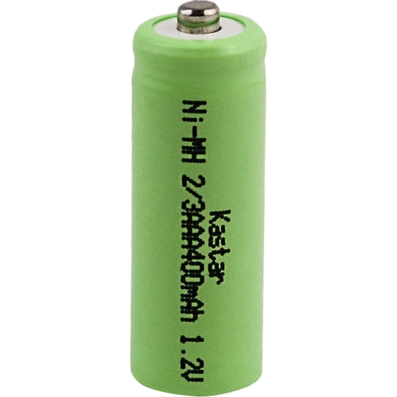 Baterías Kastar 2/3AAA 400mAh NiMH para Luces Solares - 3 Pack