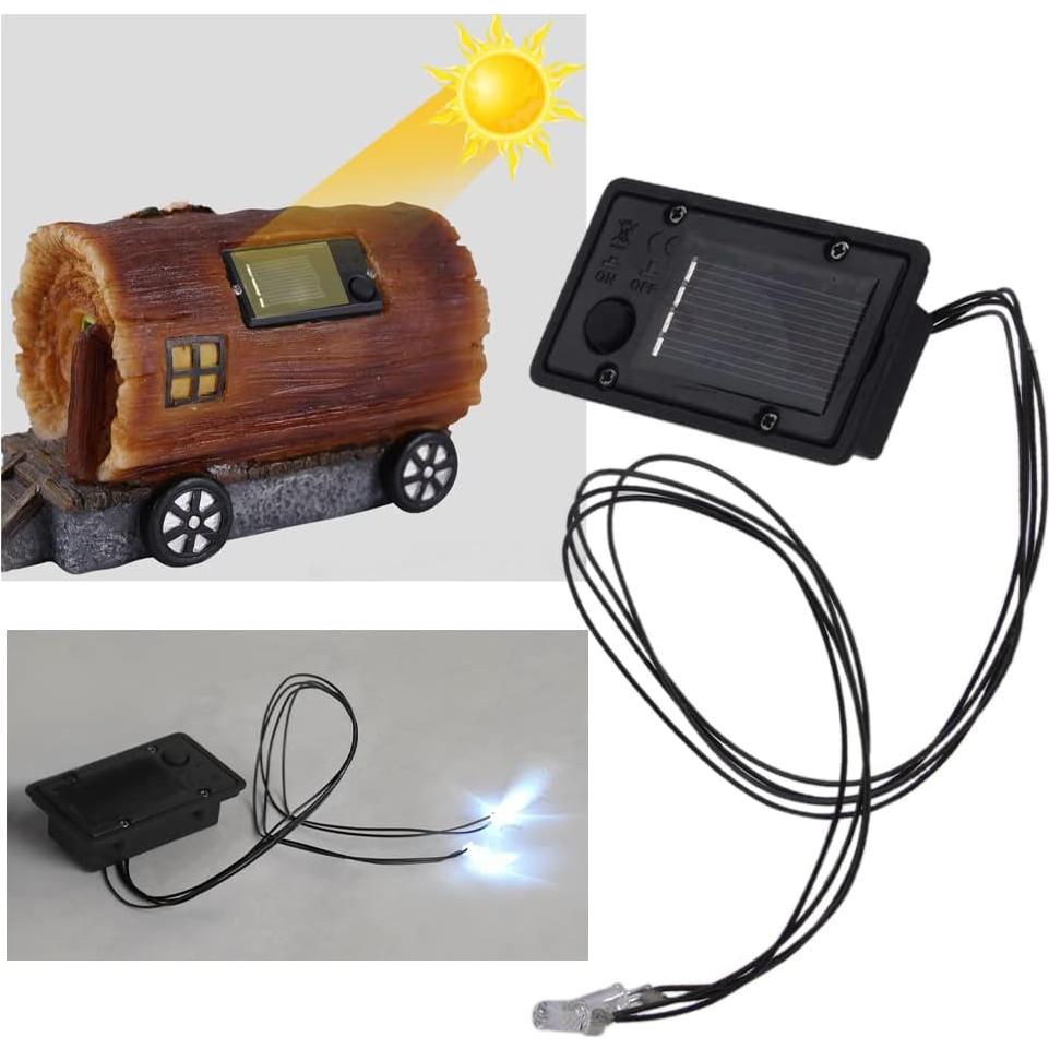 Repuesto Caja de Batería Solar StepOK 2 Piezas 7.2x4.1cm