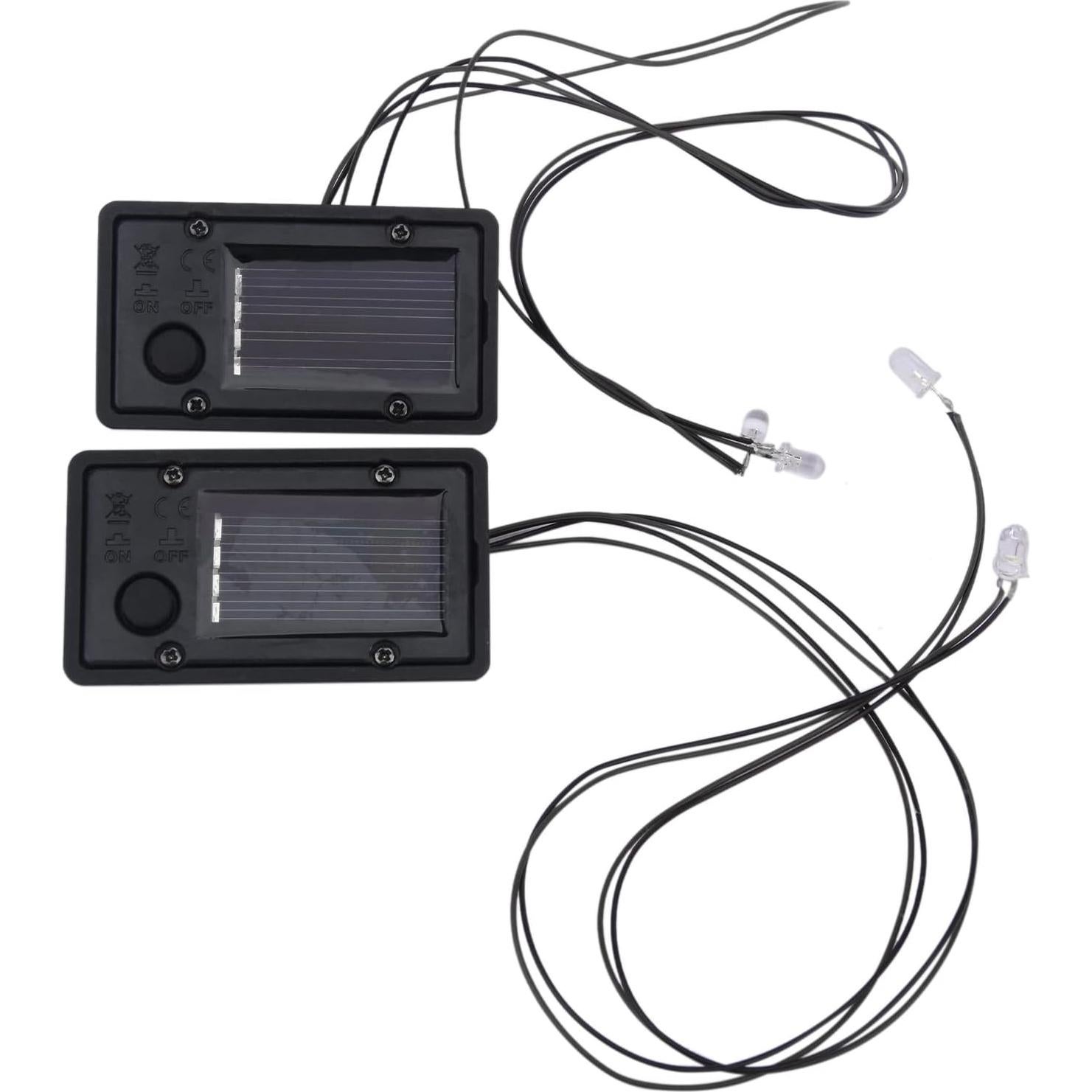 Repuesto Caja de Batería Solar StepOK 2 Piezas 7.2x4.1cm