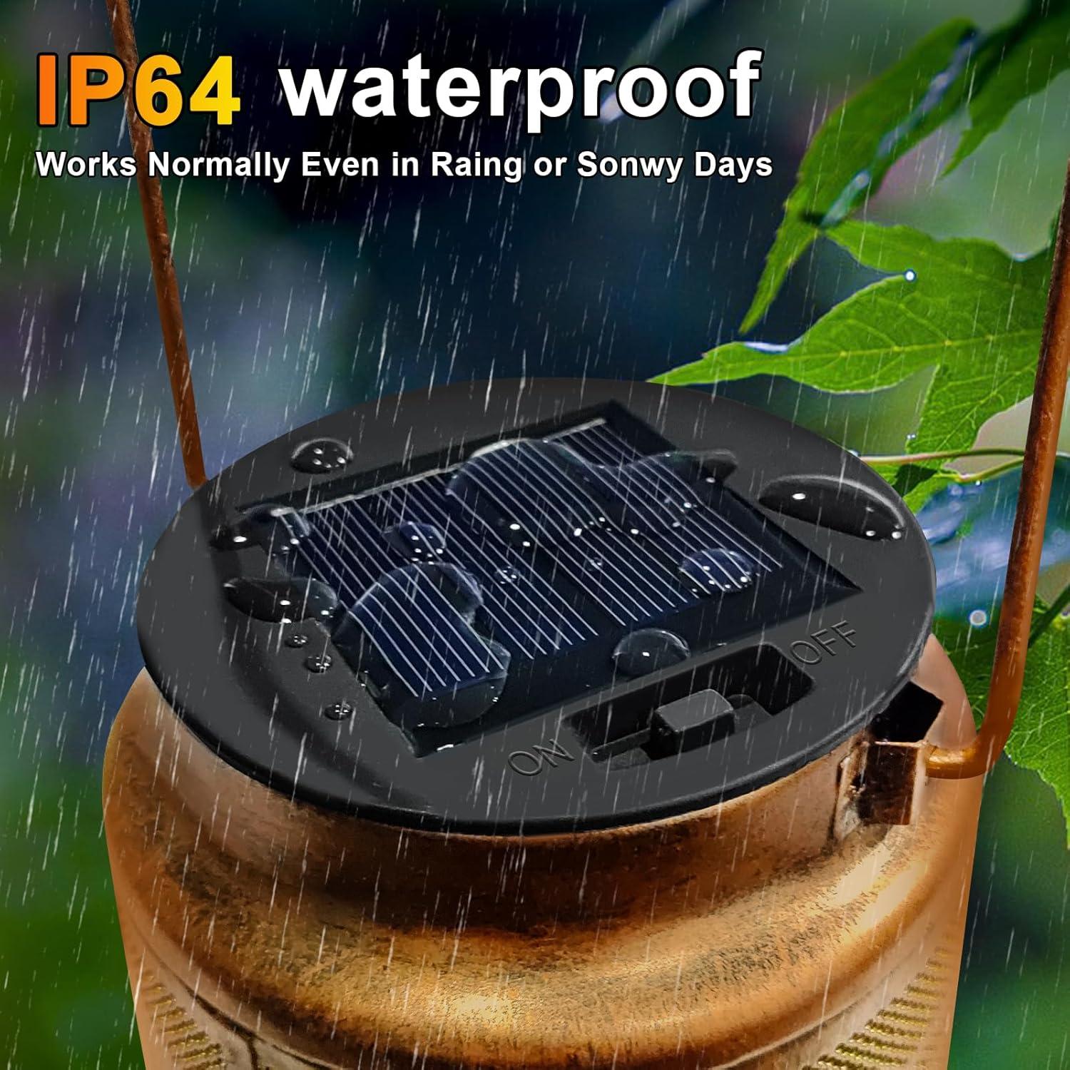 2 Piezas Reemplazo Luz Solar Impermeable Ostritec 8.4 cm