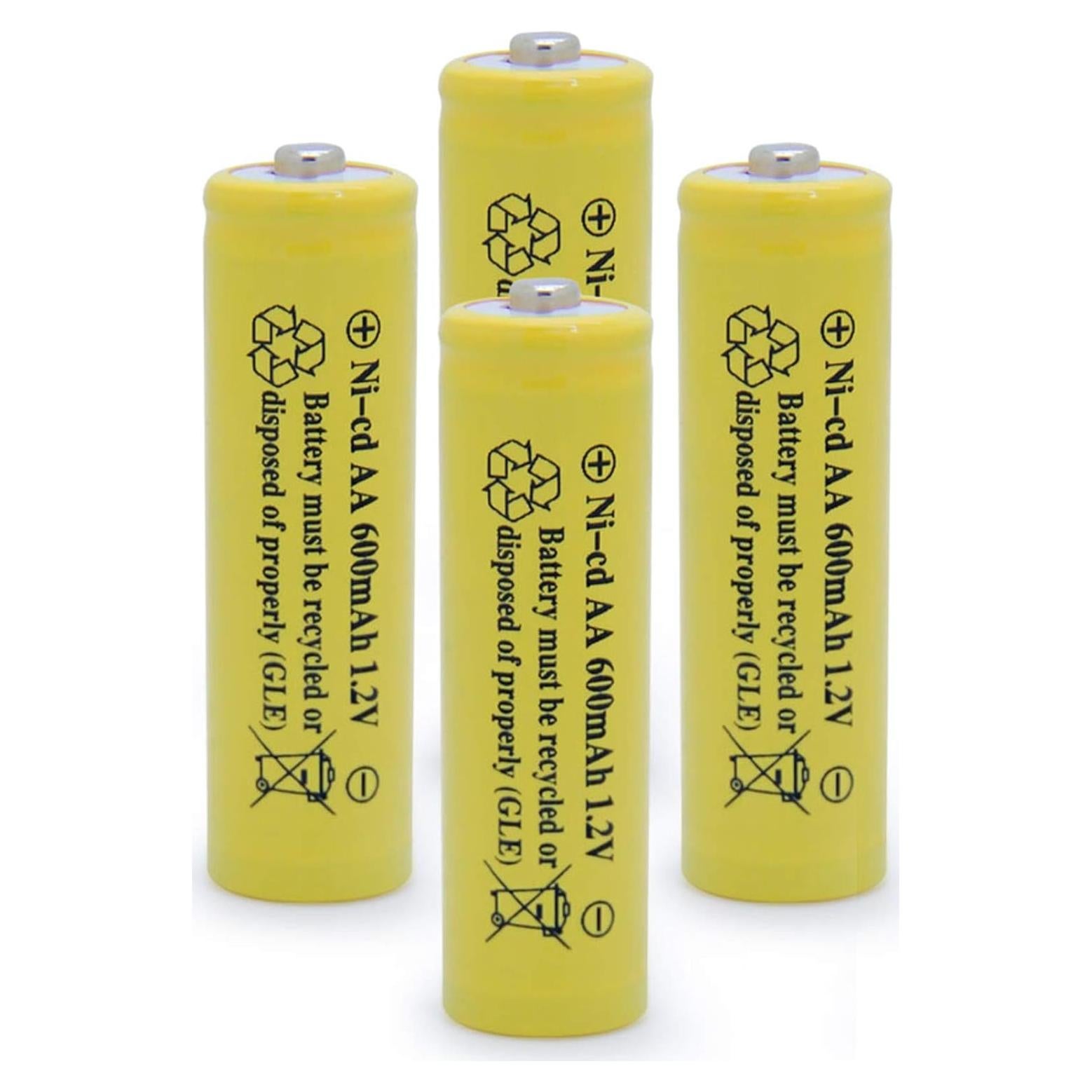 Baterías Recargables Solares QBLPOWER AA 600mAh 1.2V (4 Pcs)