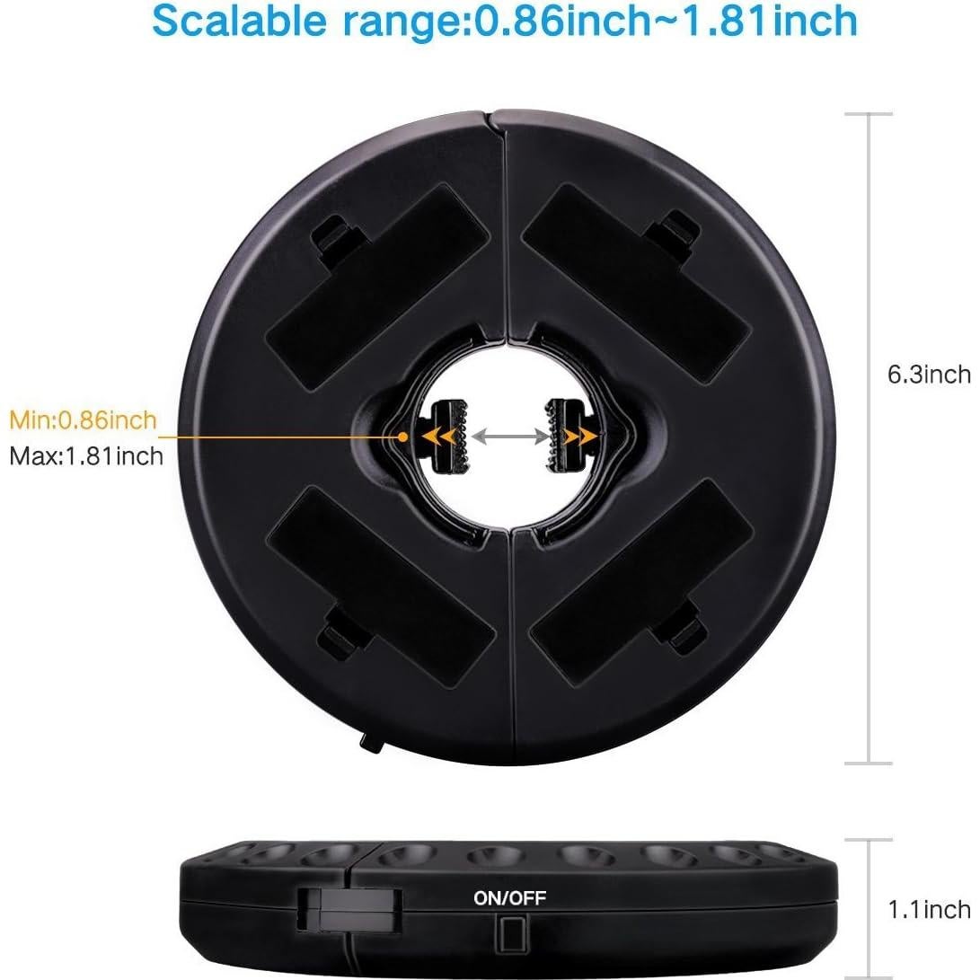 Luz de Paraguas LED OYOCO 28 Luces 3 Modos Brillo 200 Lúmenes