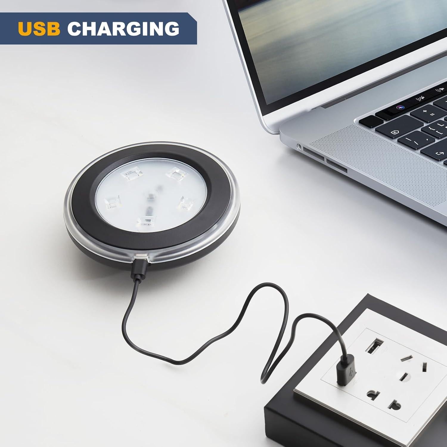 Luces LED recargables para sombrillas Vitnucrol 300 Lúmenes