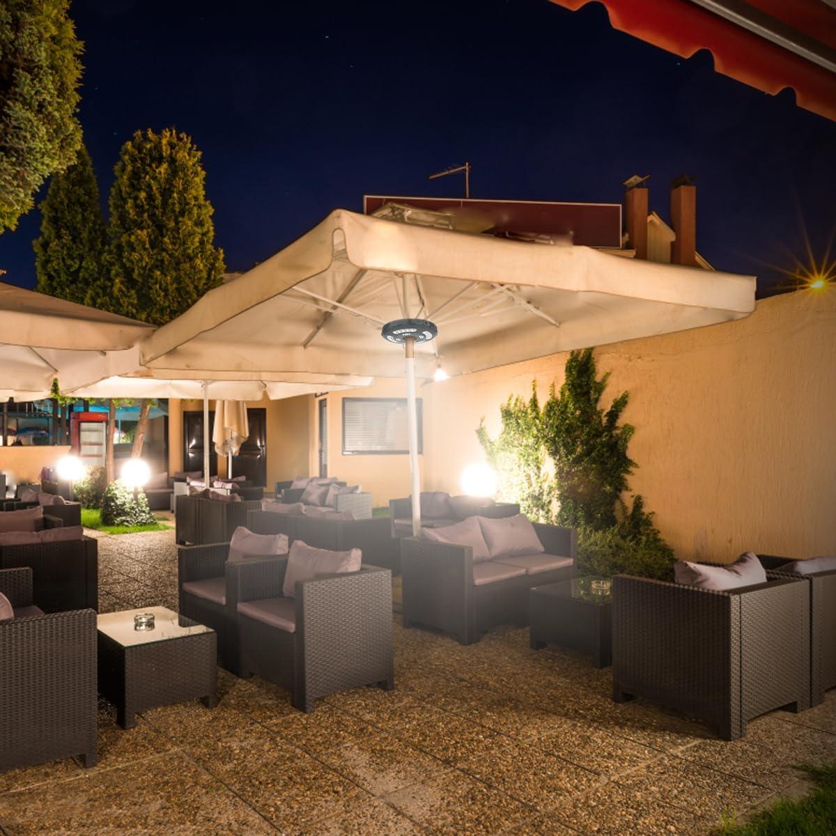 Luz de Paraguas INKEER Recargable 3 Modos 20 LED 20x3.2cm